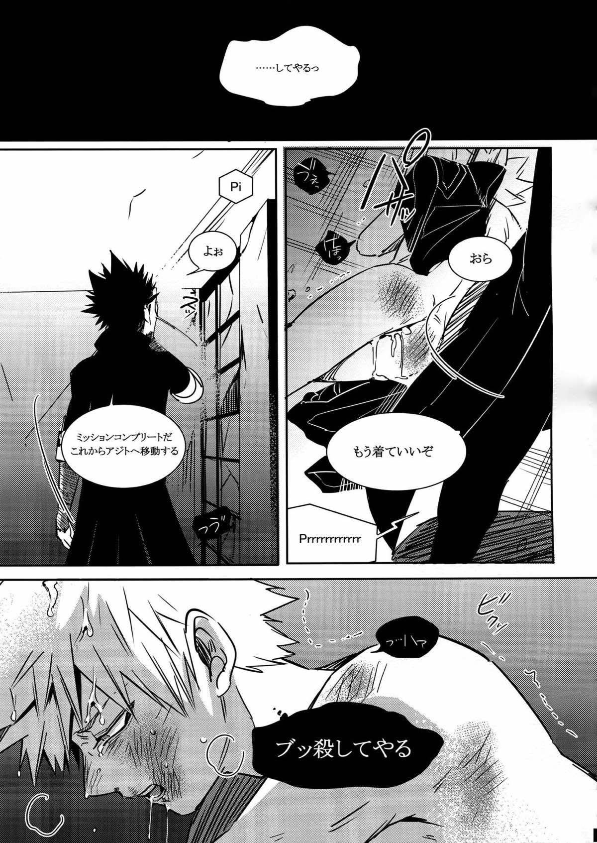 BAD END -in the world-【僕のヒーローアカデミア/荼毘×爆豪】 page 12