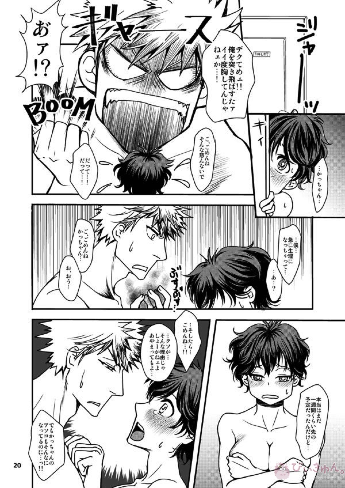 ドーテー君とナードちゃん【僕のヒーローアカデミア/勝デク】 page 19