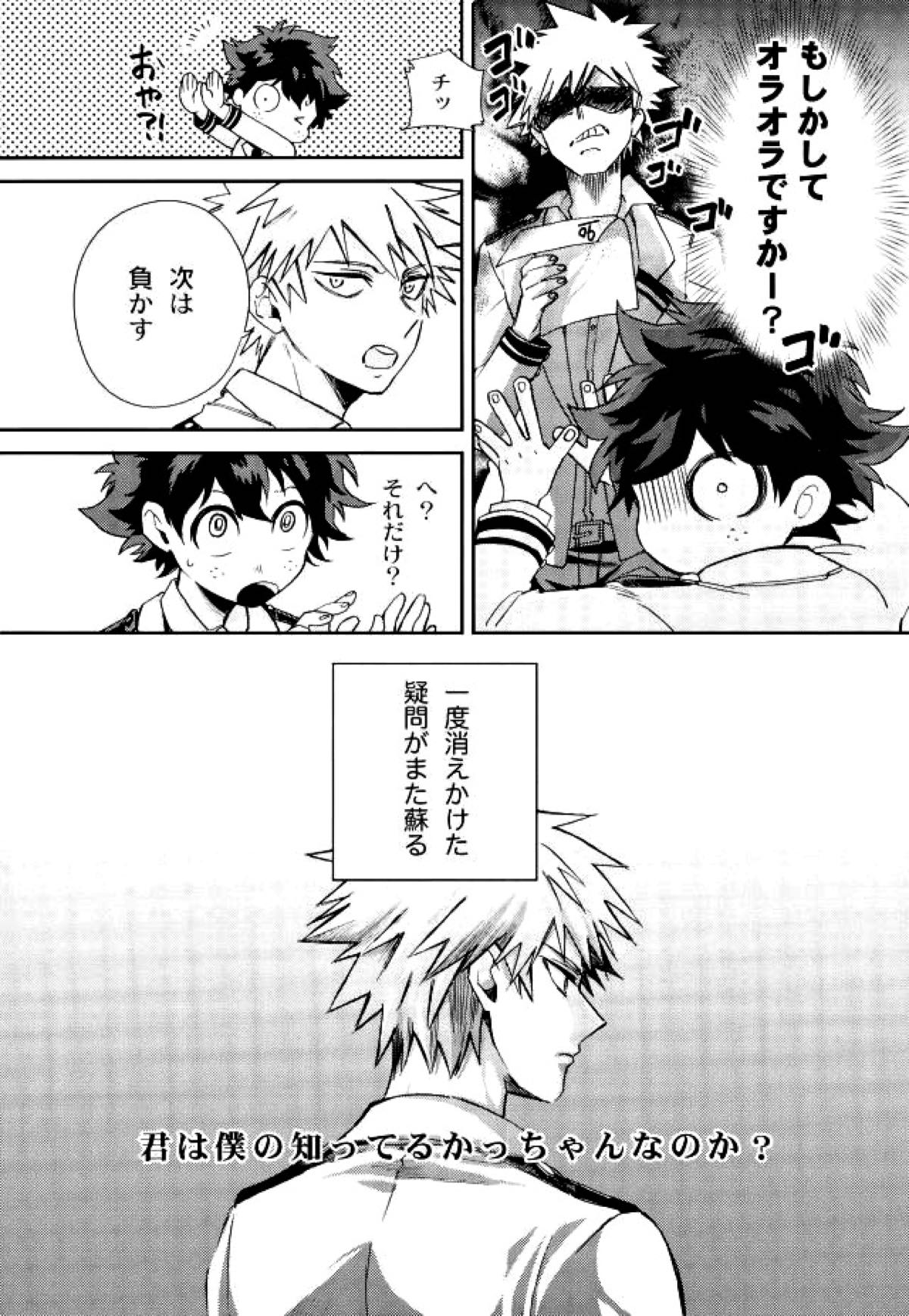 僕と俺の世界のスキマ【僕のヒーローアカデミア/出勝】 page 12