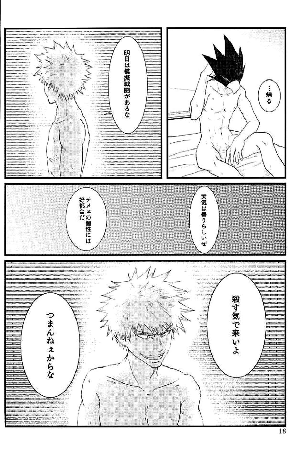 ラチチュードをこえて【僕のヒーローアカデミア/爆常】 page 15