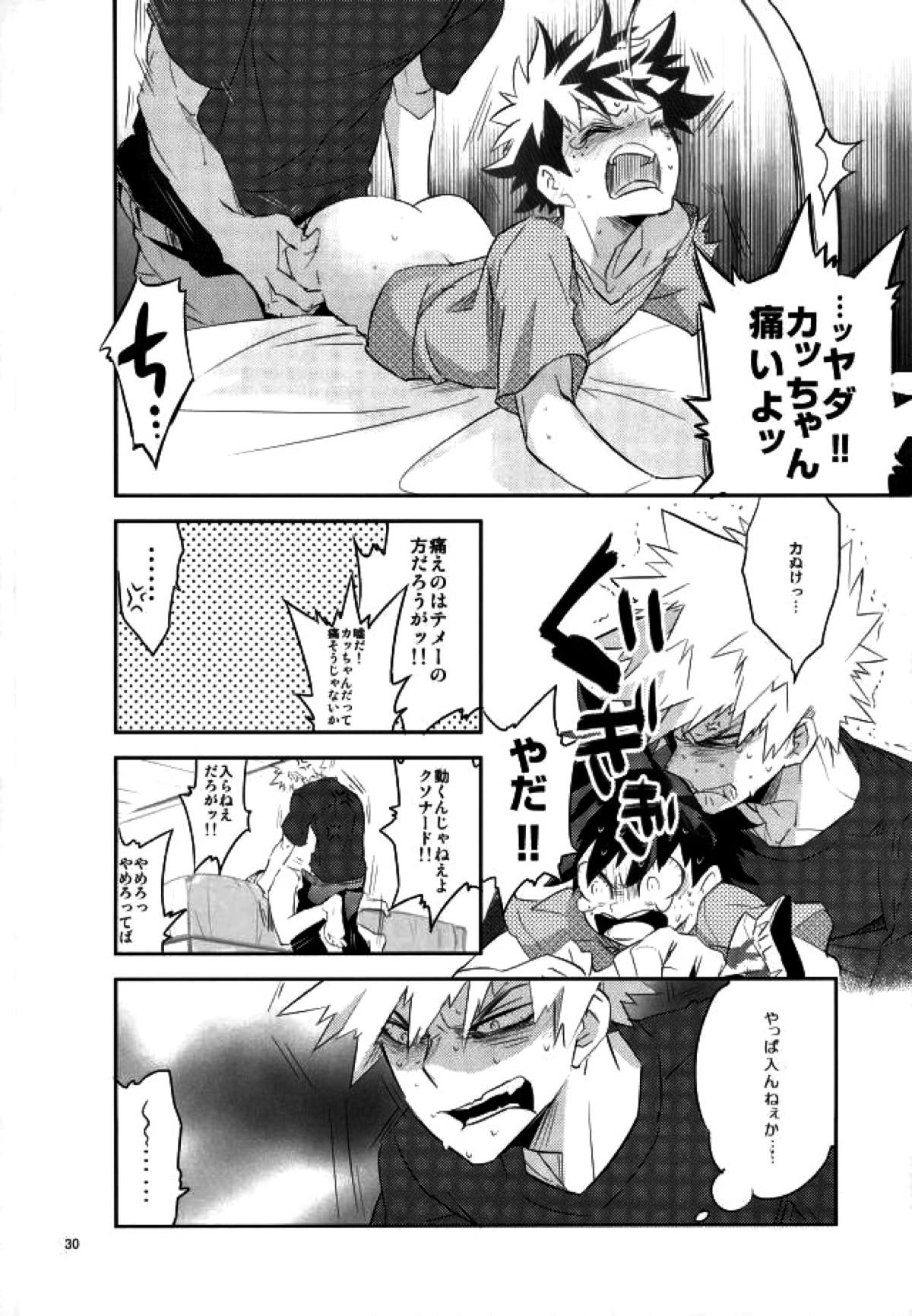 これでもいまだ忍ぶ恋【僕のヒーローアカデミア/勝デク】 page 28