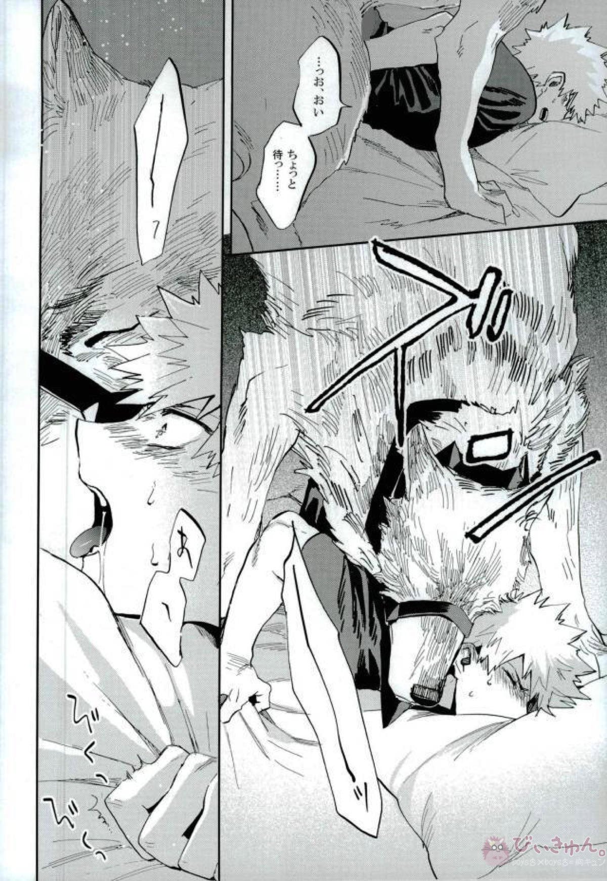 けだものよ苛立ちに爪を含め【僕のヒーローアカデミア/切爆】 page 25