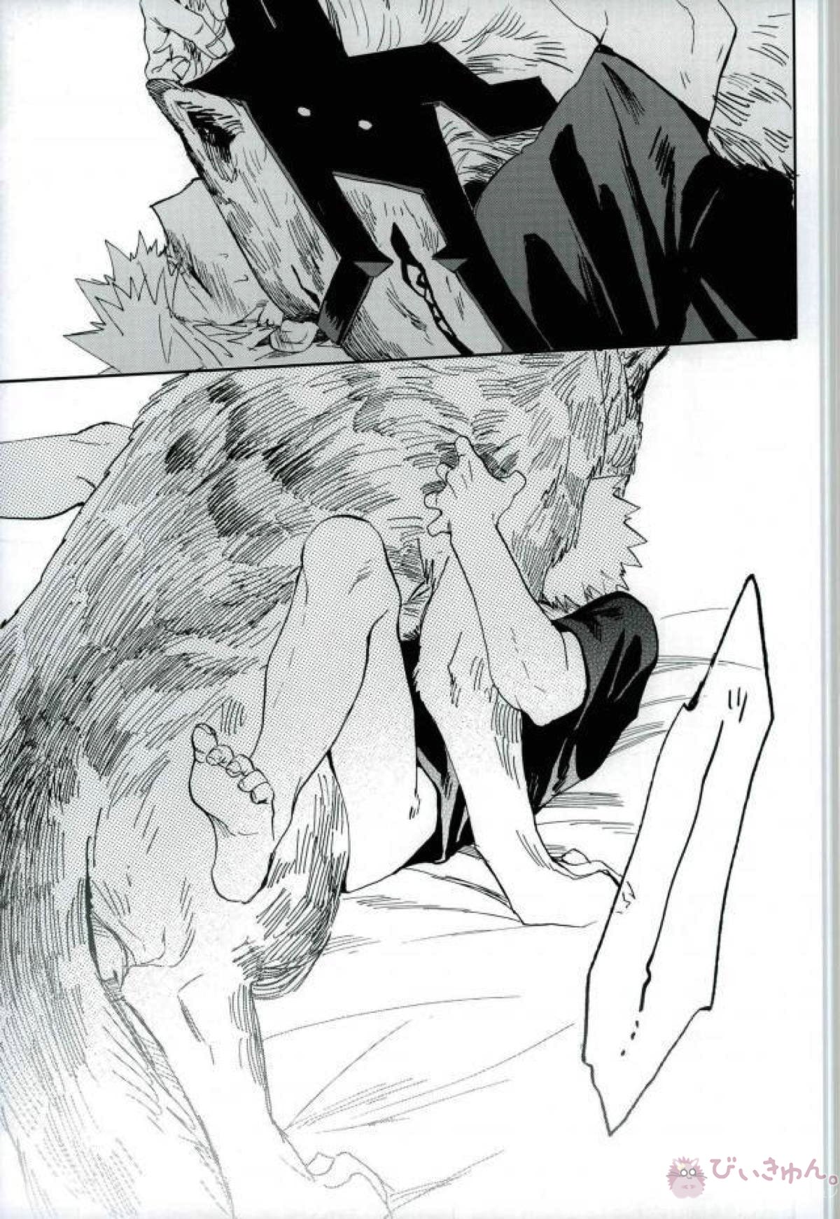 けだものよ苛立ちに爪を含め【僕のヒーローアカデミア/切爆】 page 32