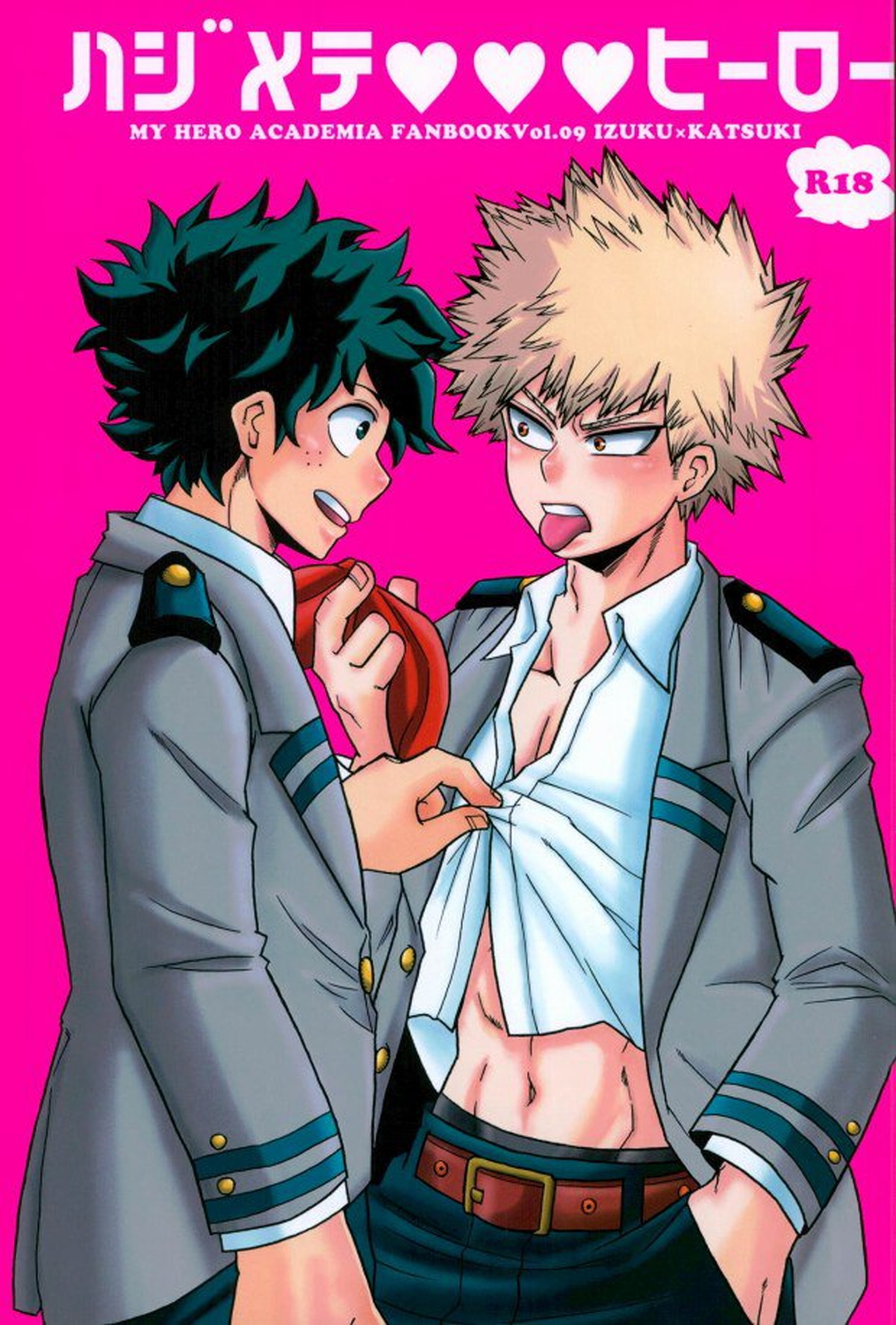 Recommended BL manga "ハジメテXXXヒーロー【僕のヒーローアカデミア/出勝】" cover image