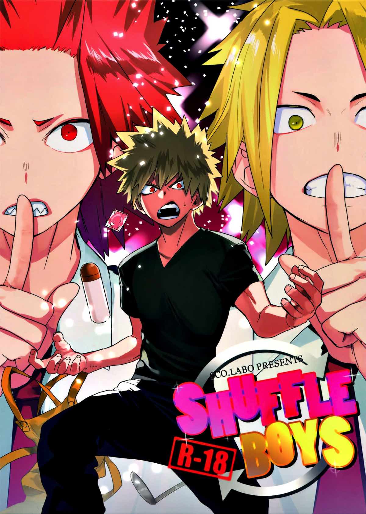 Recommended BL manga "SHUFFLE BOYS【僕のヒーローアカデミア/切爆】" cover image