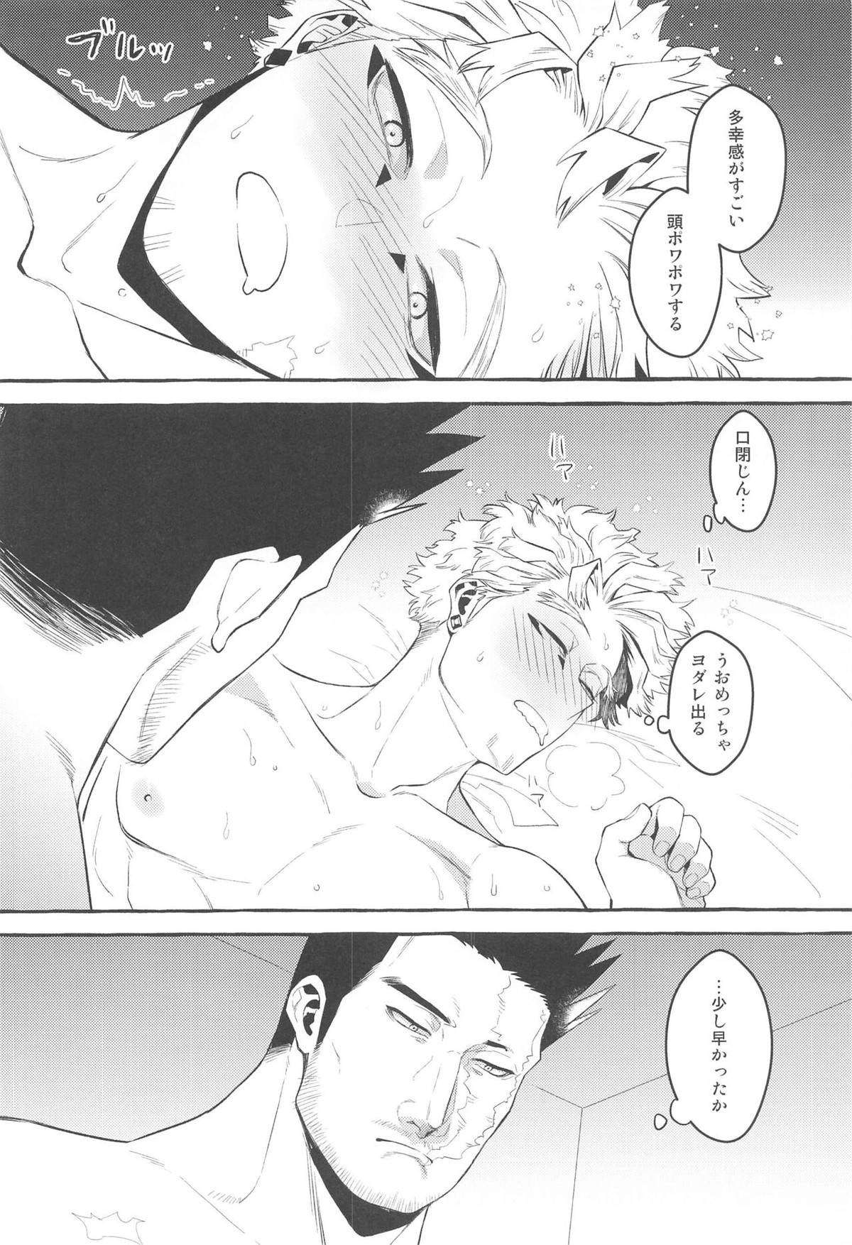 お互いに抱く気満々初夜【僕のヒーローアカデミア/エンデヴァー×ホークス】 page 13