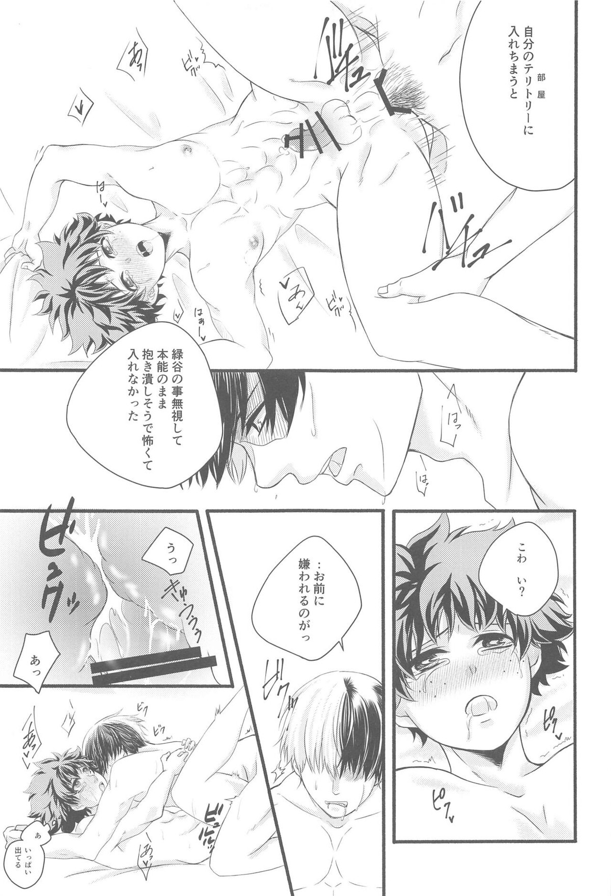 君の部屋【僕のヒーローアカデミア/轟出】 page 64