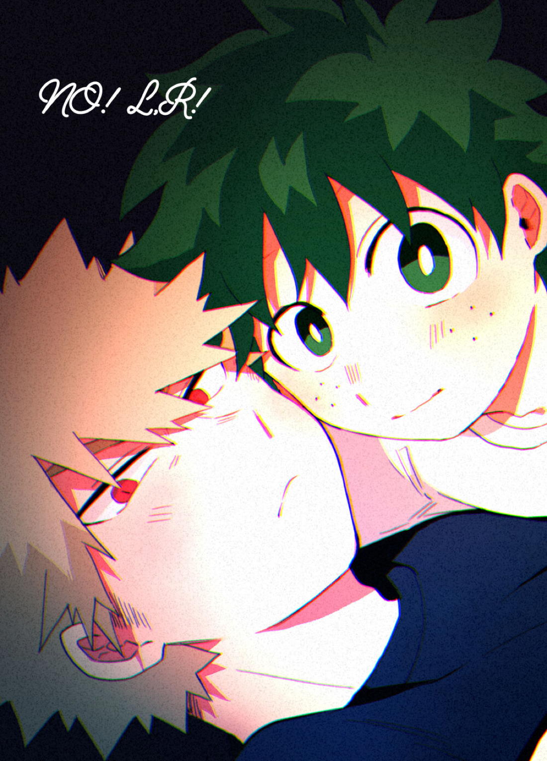 Recommended BL manga "NO! L.R!【僕のヒーローアカデミア/勝デク】" cover image