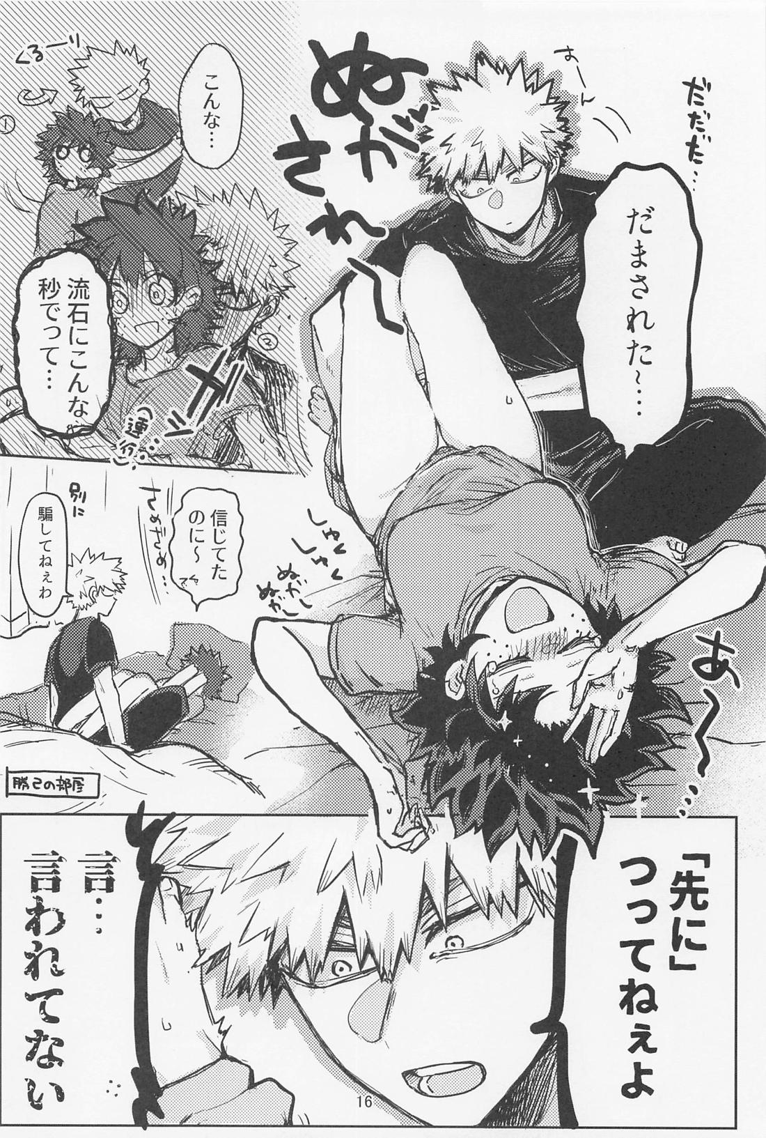 おいろなおしにゃまだはやい【僕のヒーローアカデミア/勝デク】 page 15
