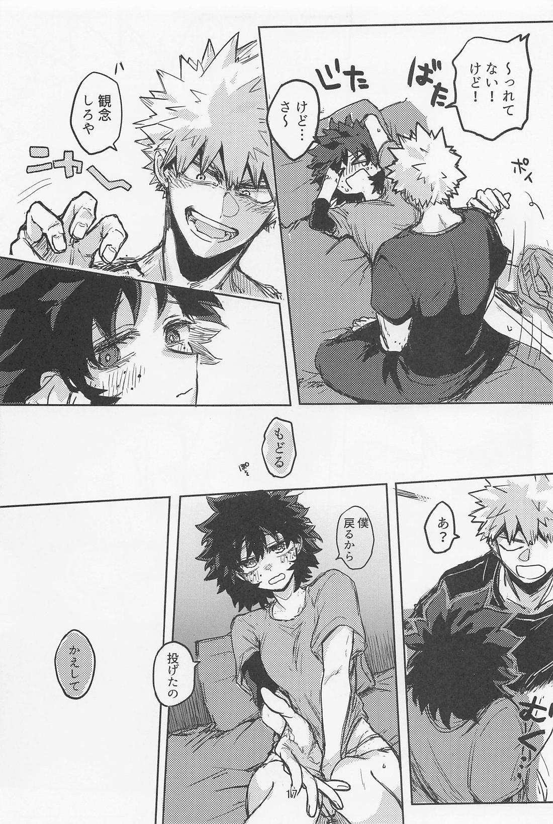 おいろなおしにゃまだはやい【僕のヒーローアカデミア/勝デク】 page 16