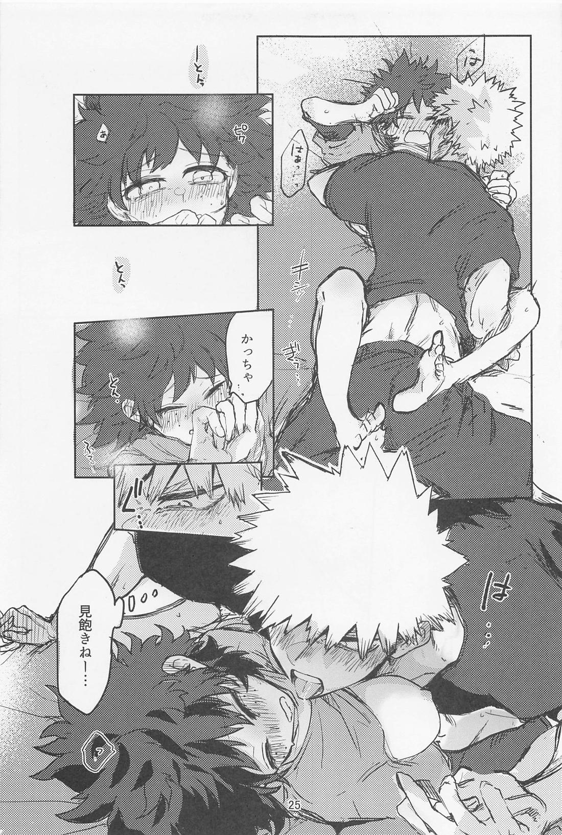 おいろなおしにゃまだはやい【僕のヒーローアカデミア/勝デク】 page 24