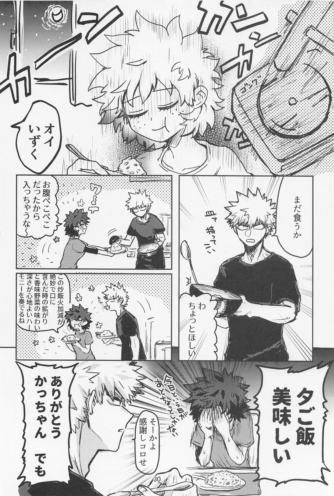 おいろなおしにゃまだはやい【僕のヒーローアカデミア/勝デク】 page 29
