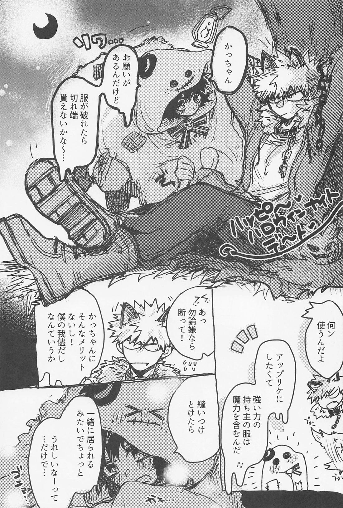 おいろなおしにゃまだはやい【僕のヒーローアカデミア/勝デク】 page 42