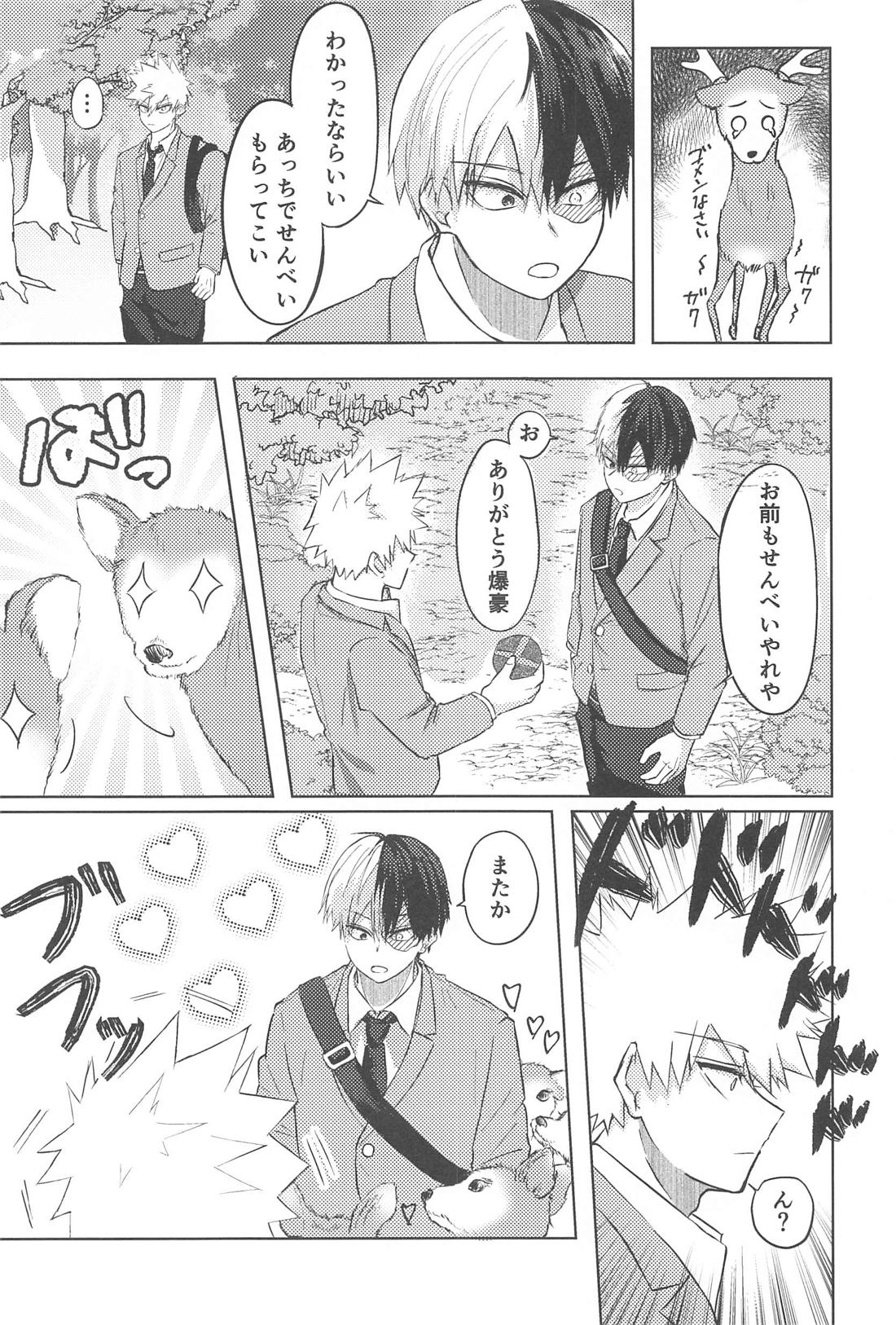 みつけた恋が赤くなるとき【僕のヒーローアカデミア/轟爆】 page 17