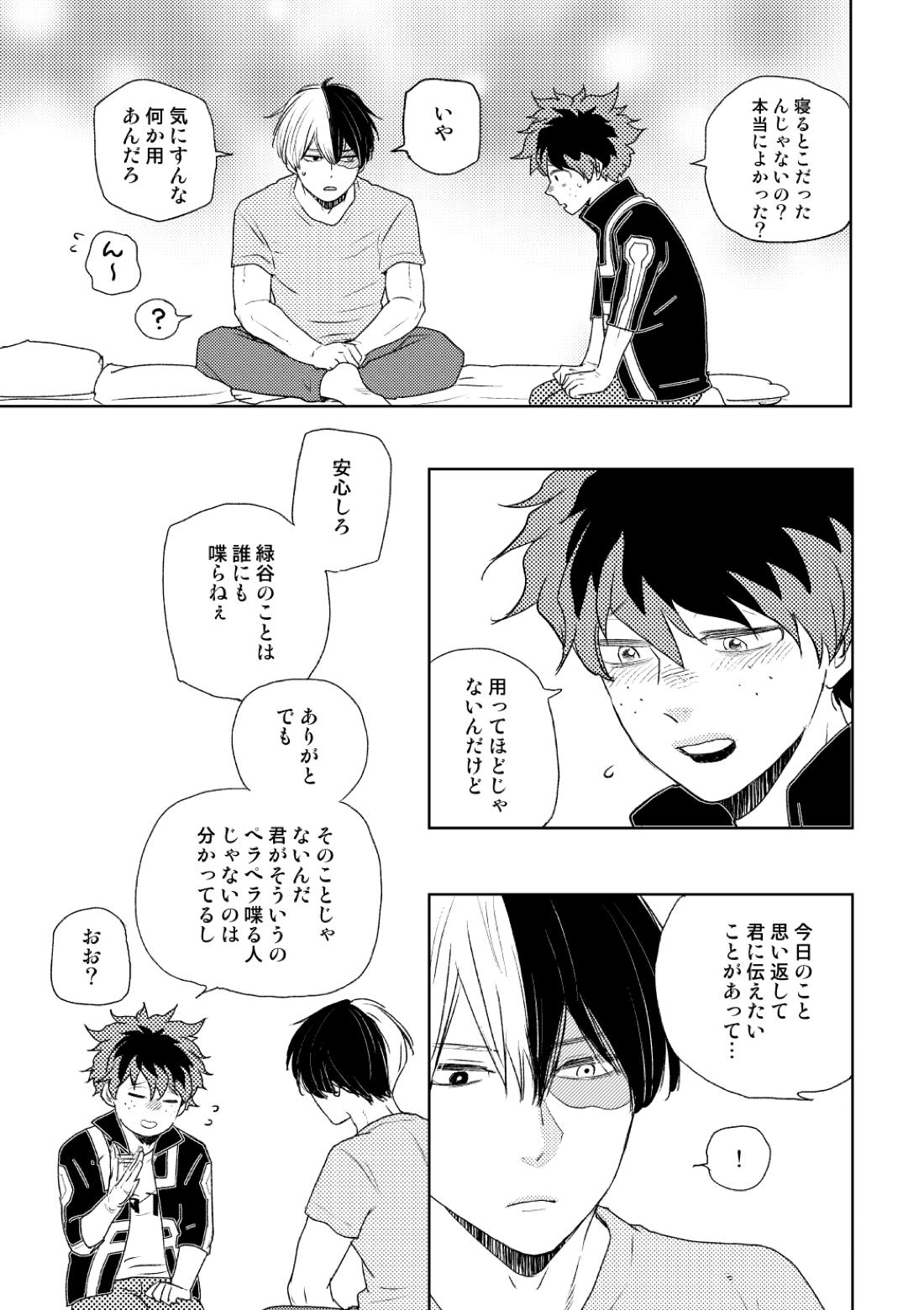 DISTANCE【僕のヒーローアカデミア/轟出】 page 18