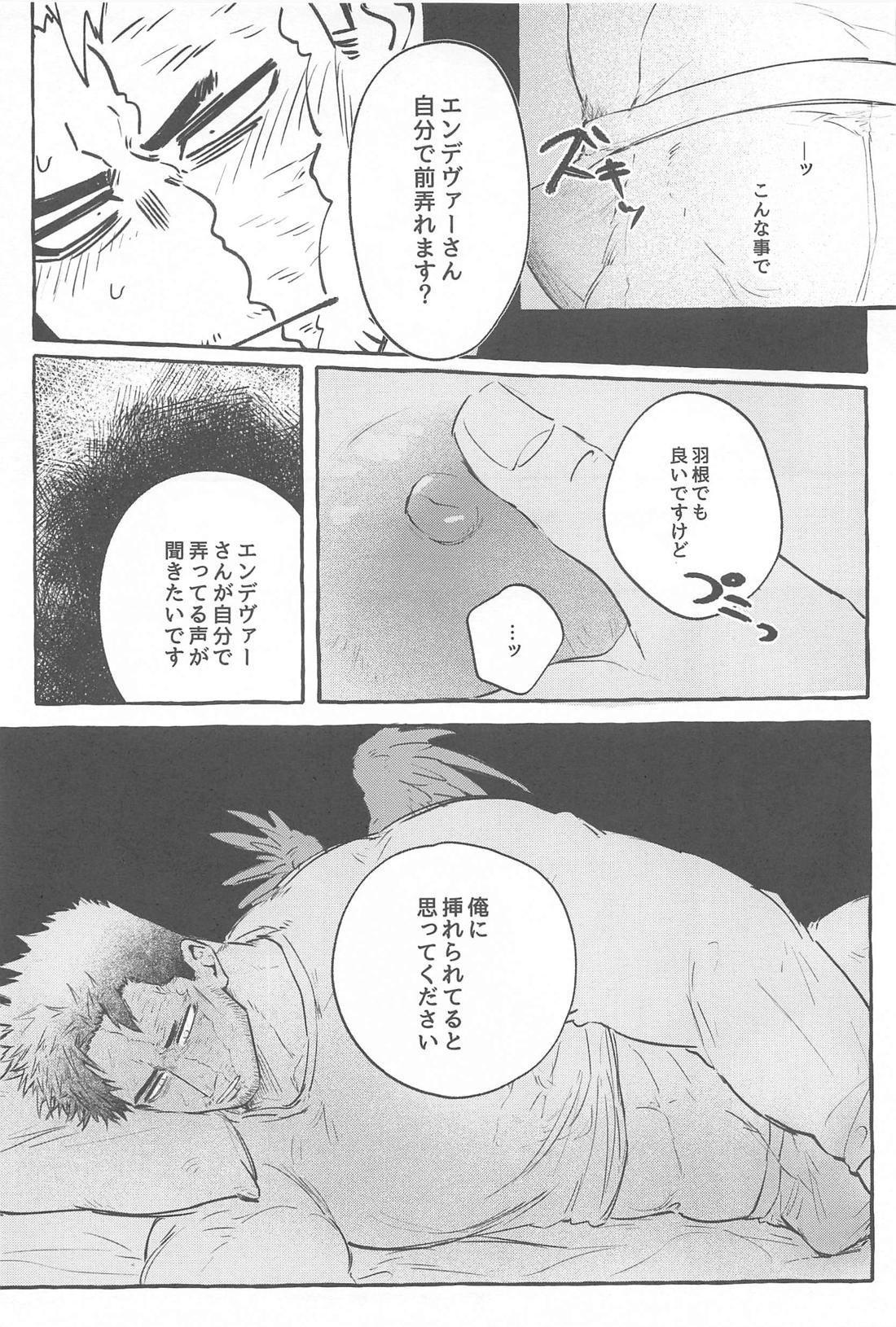 雄鷹宣言【僕のヒーローアカデミア/ホー炎】 page 14