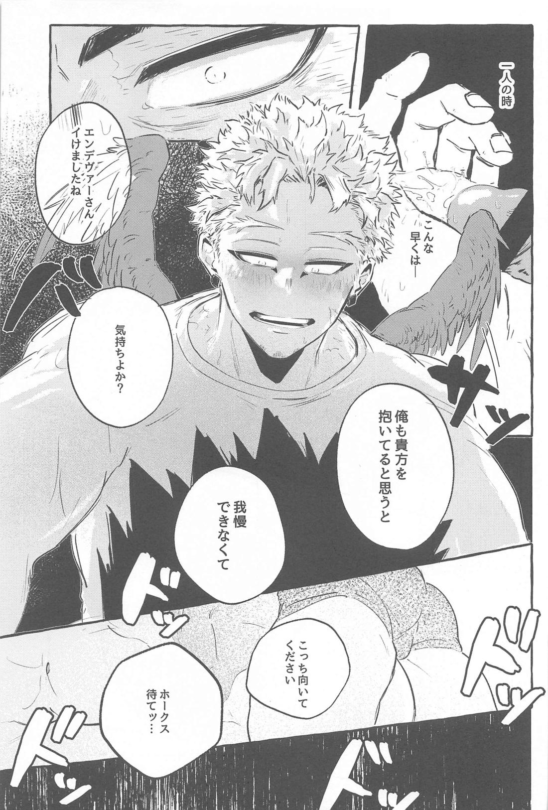 雄鷹宣言【僕のヒーローアカデミア/ホー炎】 page 16