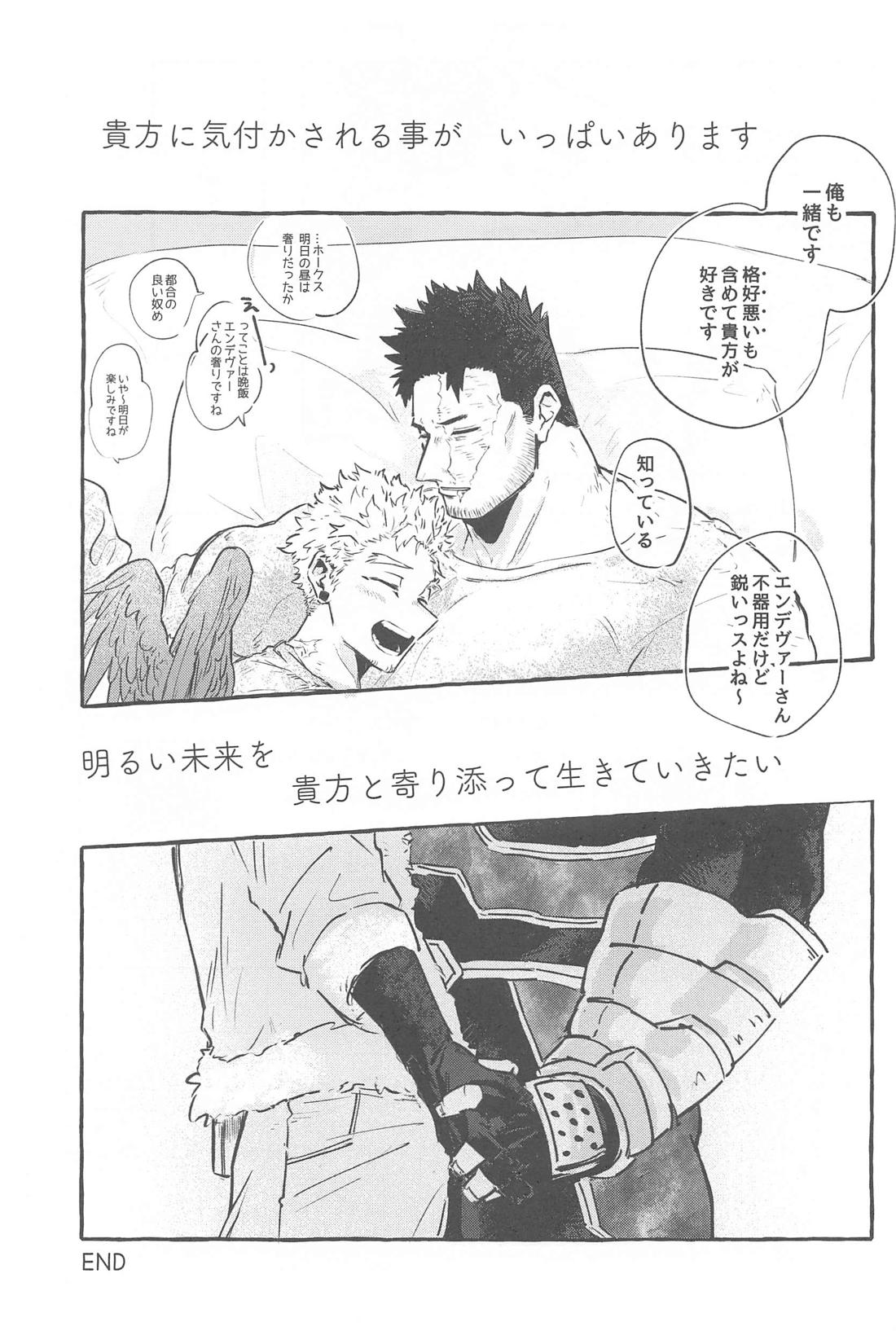 雄鷹宣言【僕のヒーローアカデミア/ホー炎】 page 24