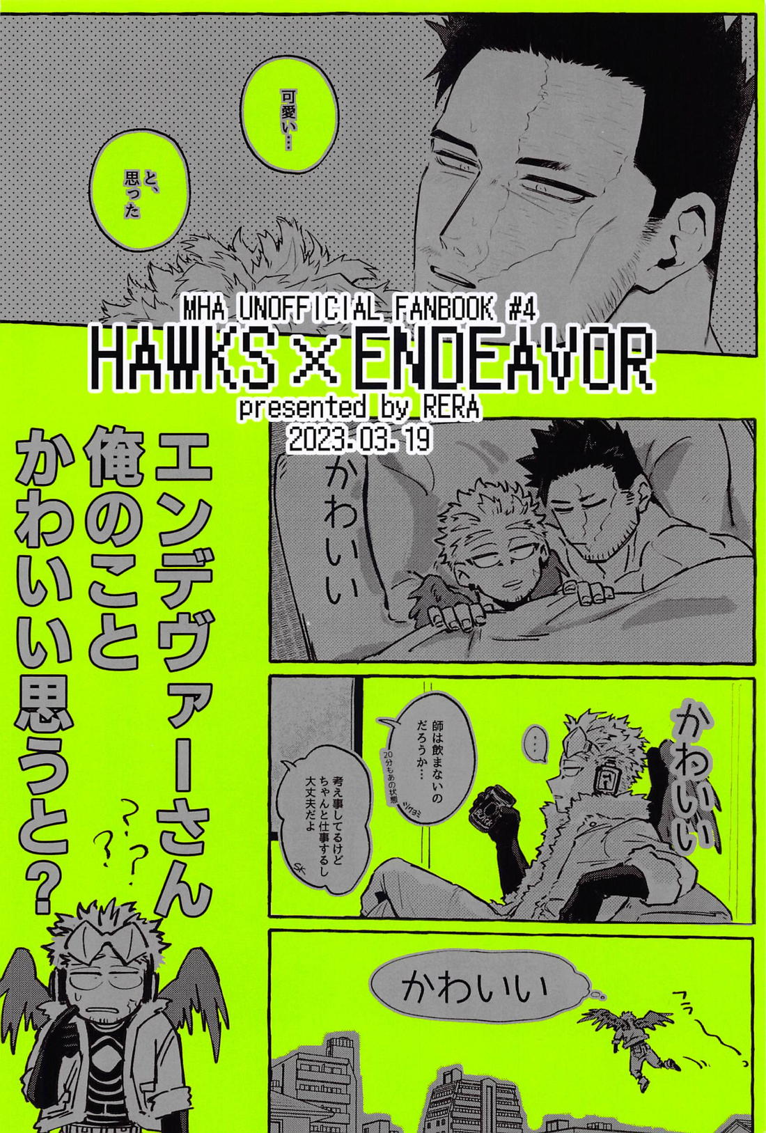 雄鷹宣言【僕のヒーローアカデミア/ホー炎】 page 26
