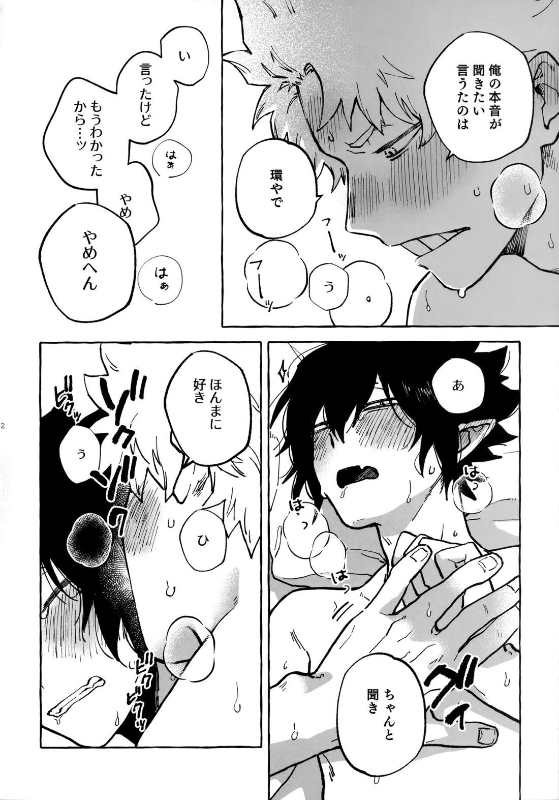 はなしはそれからだ!【僕のヒーローアカデミア/ファ環】 page 21