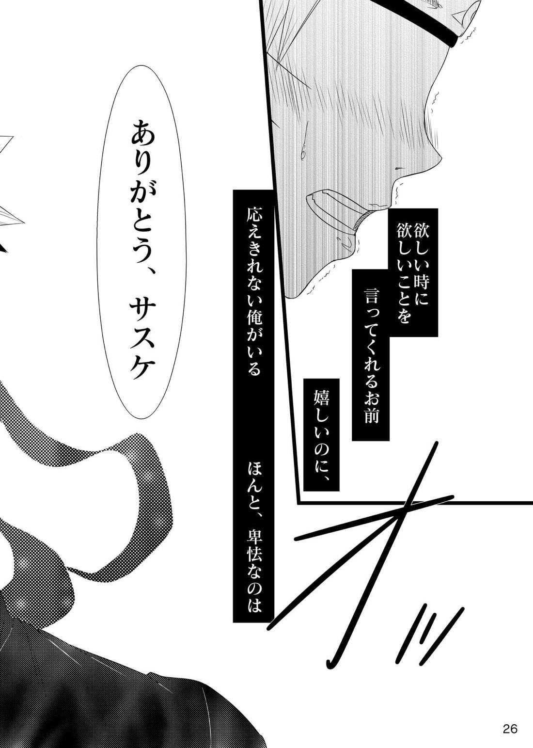 お前に涙は似合わない【NARUTO/サスナル】 page 29