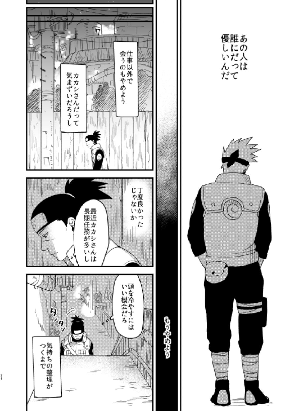 やさしくしないで【NARUTO/カカイル】 page 23