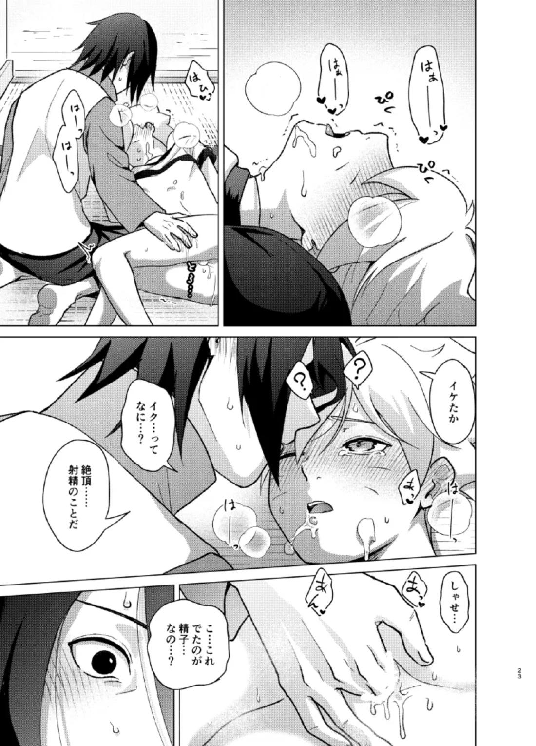師弟よ 恋せず愛したまへ【NARUTO/サスボル】 page 22