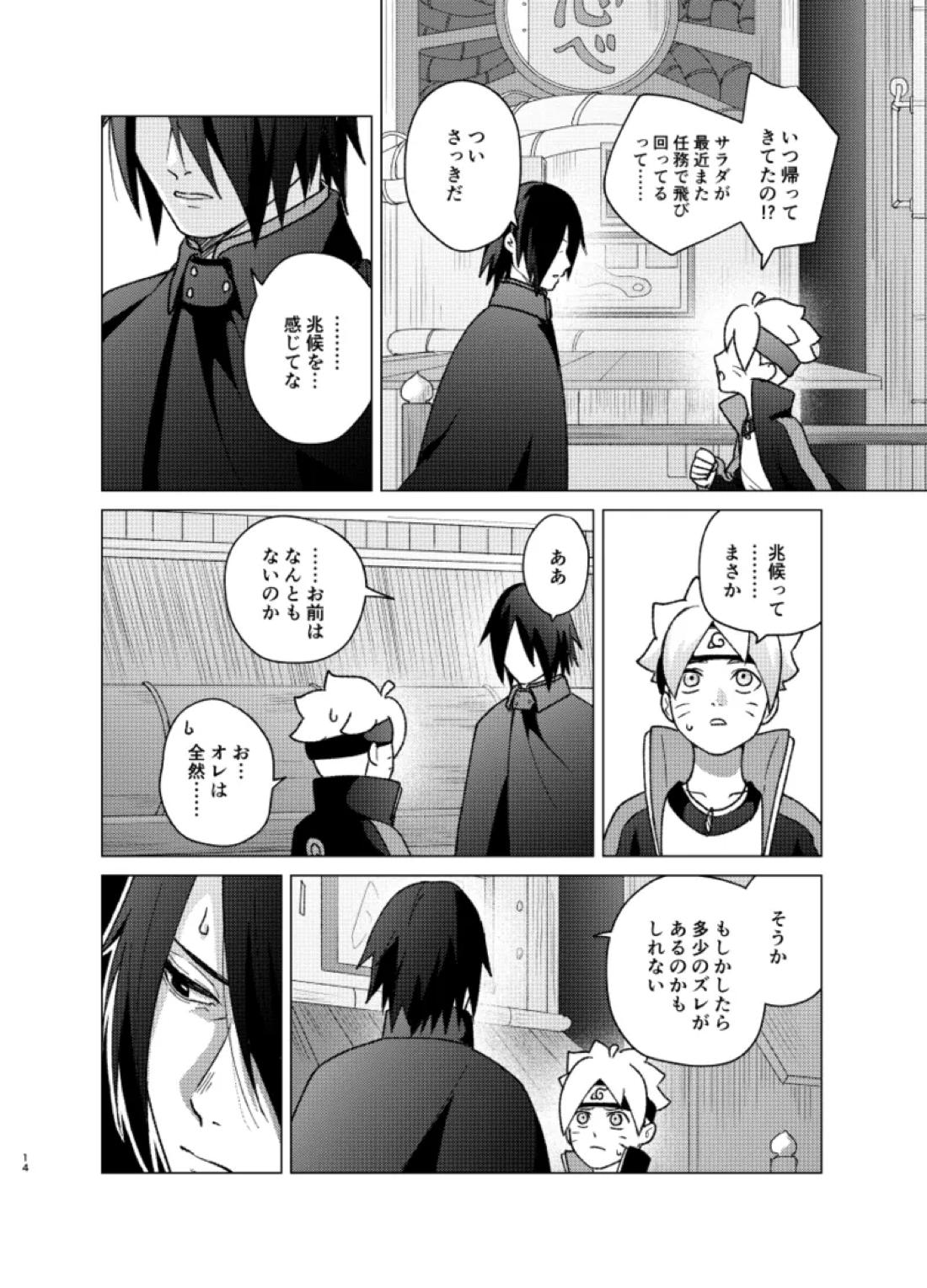 師弟よ 恋せず愛したまへ2【NARUTO/サスボル】 page 13