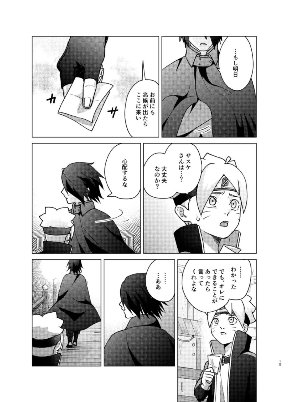 師弟よ 恋せず愛したまへ2【NARUTO/サスボル】 page 14