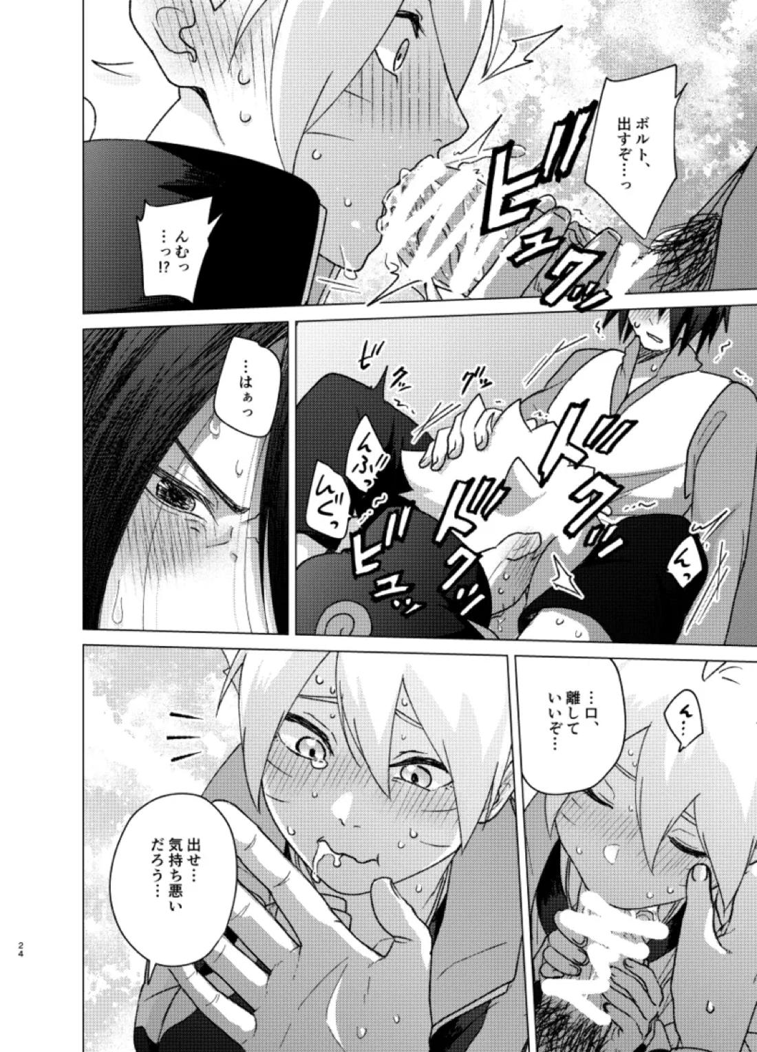 師弟よ 恋せず愛したまへ2【NARUTO/サスボル】 page 23
