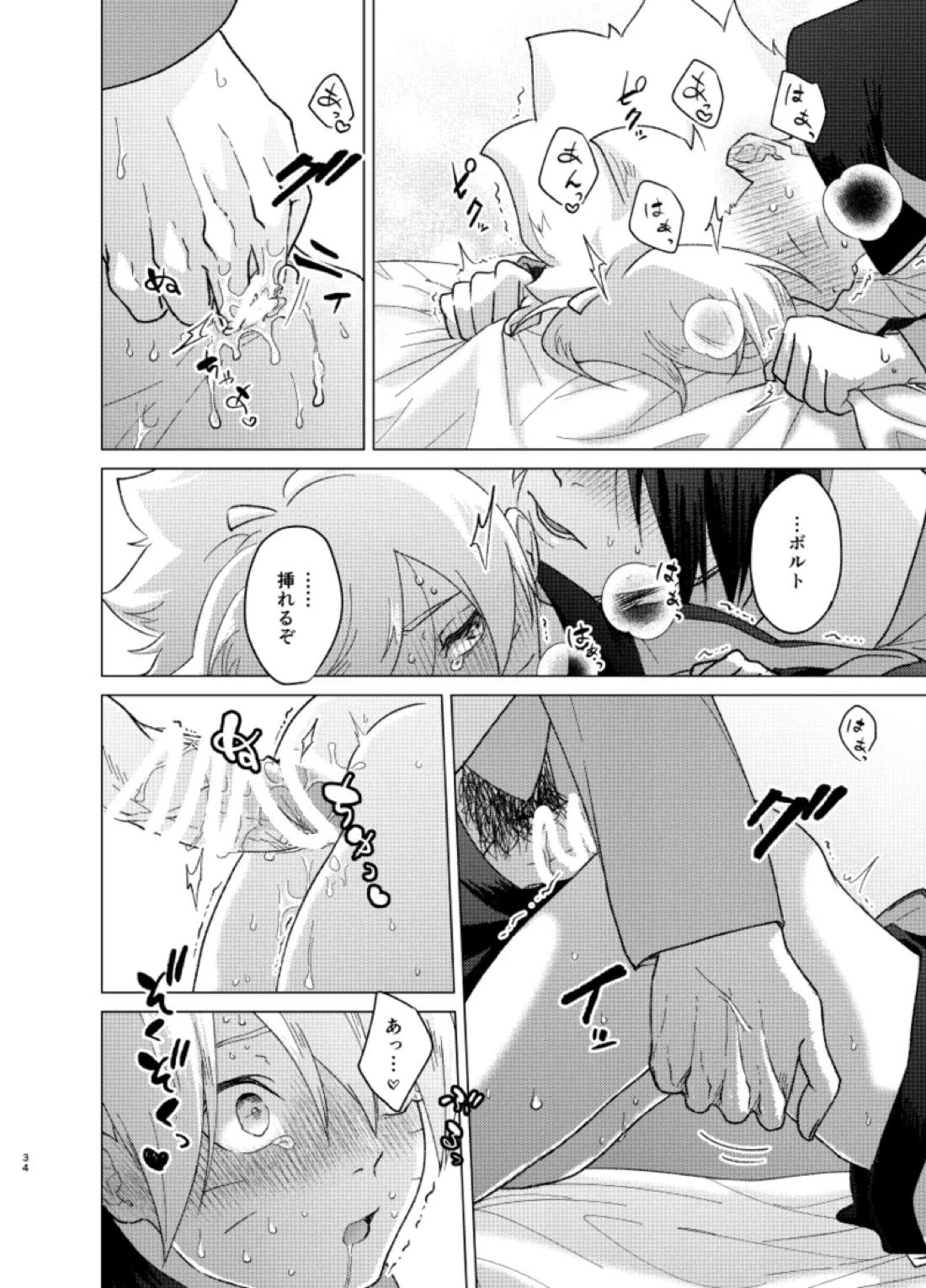 師弟よ 恋せず愛したまへ2【NARUTO/サスボル】 page 33