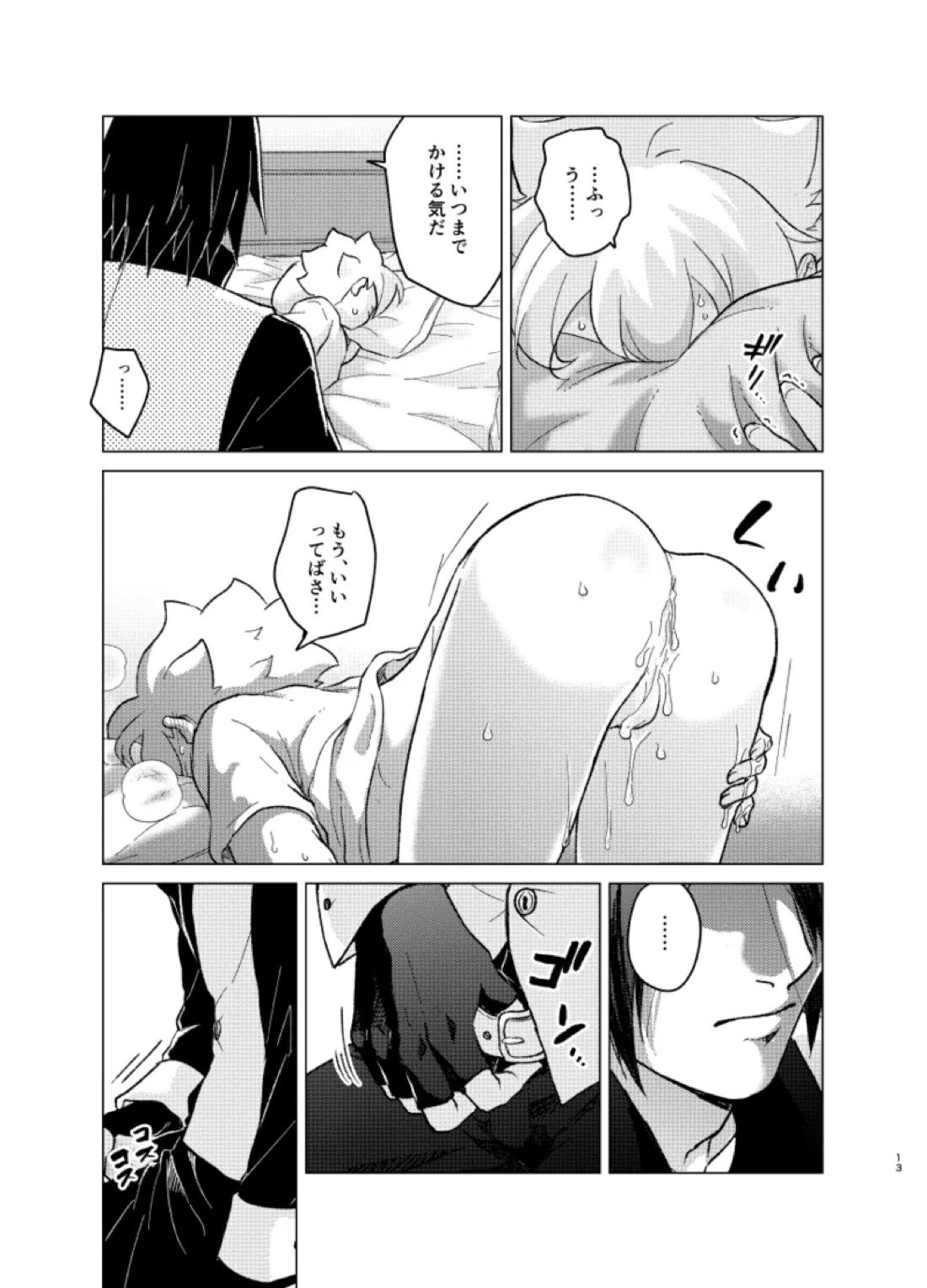 ひな鳥は巣には帰れない【NARUTO/サスボル】 page 13