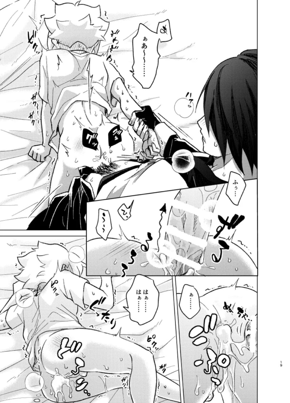 ひな鳥は巣には帰れない【NARUTO/サスボル】 page 19