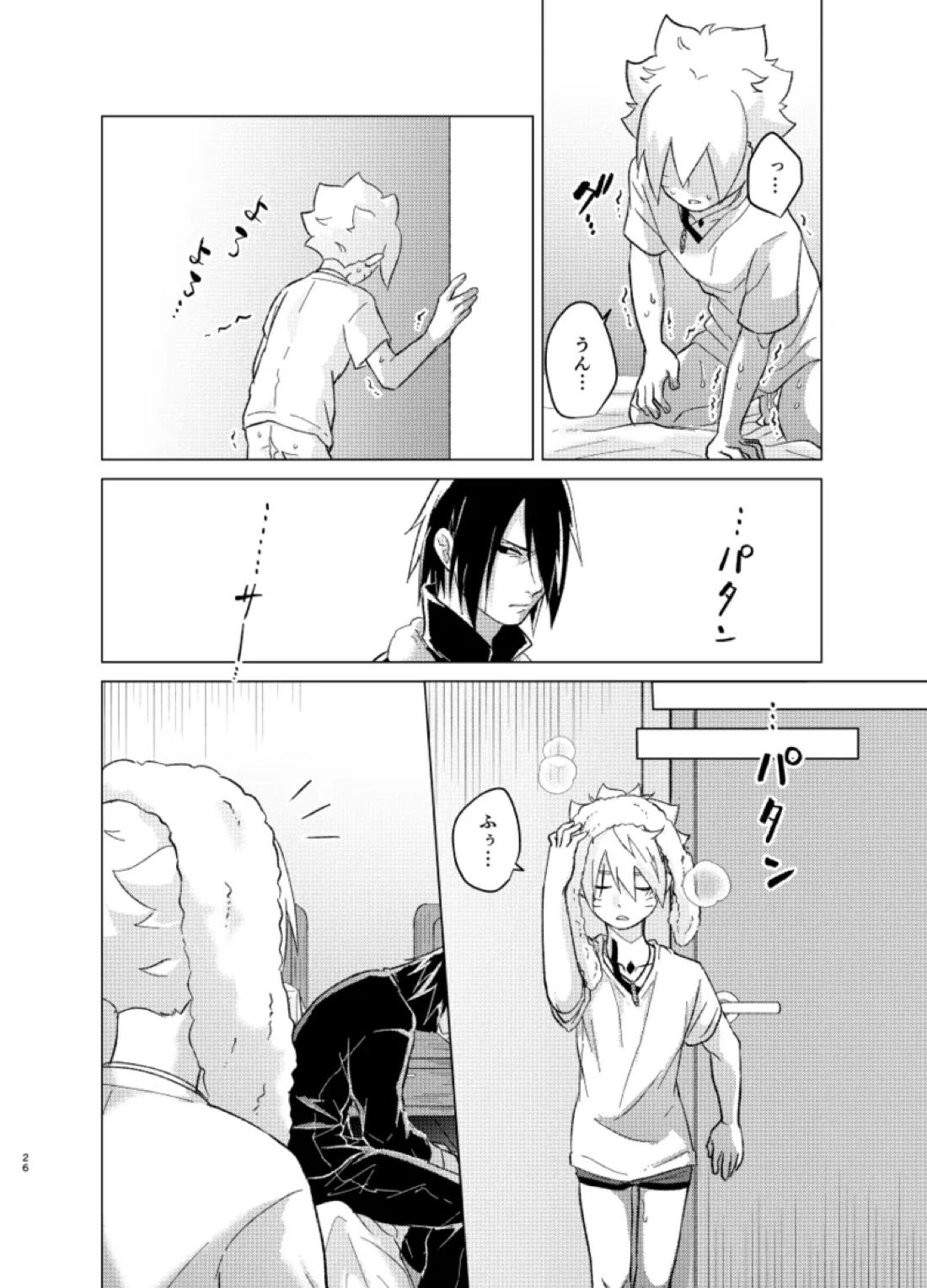 ひな鳥は巣には帰れない【NARUTO/サスボル】 page 26