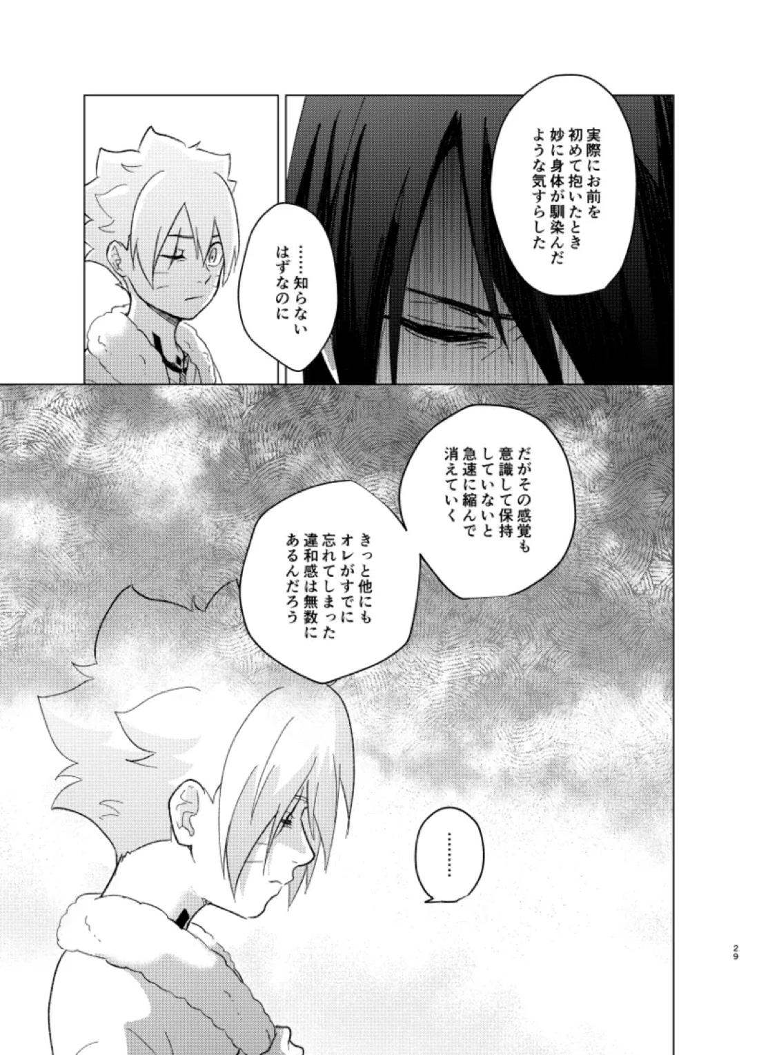ひな鳥は巣には帰れない【NARUTO/サスボル】 page 29