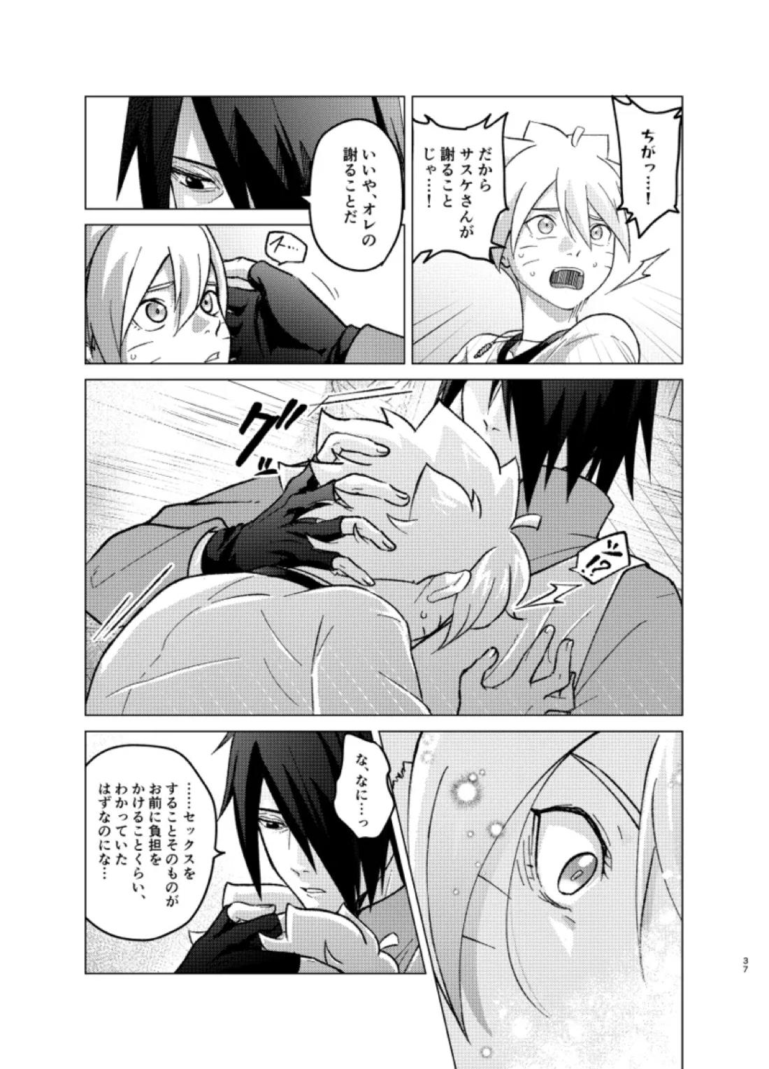 師弟よ 恋せず愛したまへ4【NARUTO/サスボル】 page 36