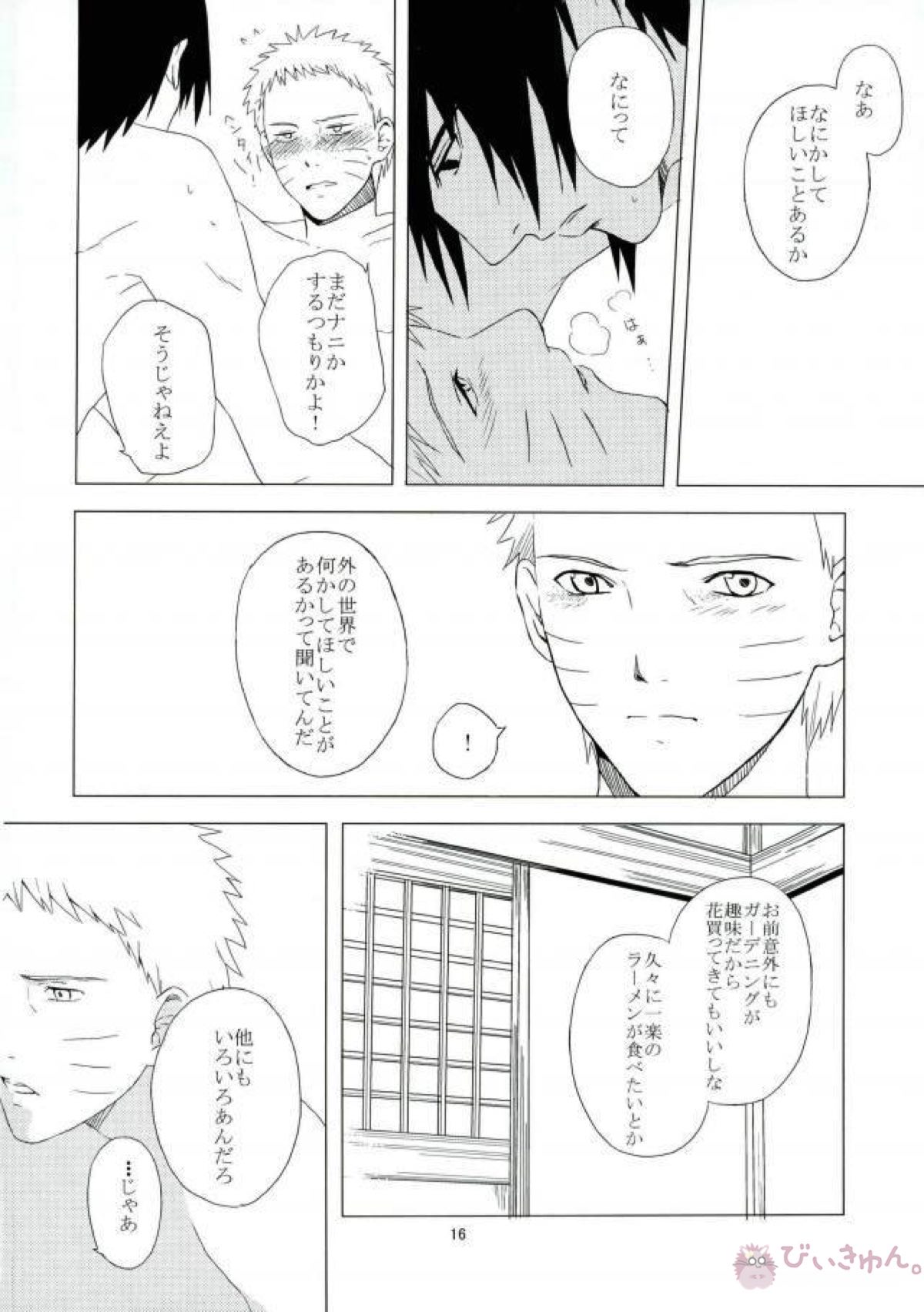 英雄の鳥籠【NARUTO/サスナル】 page 17