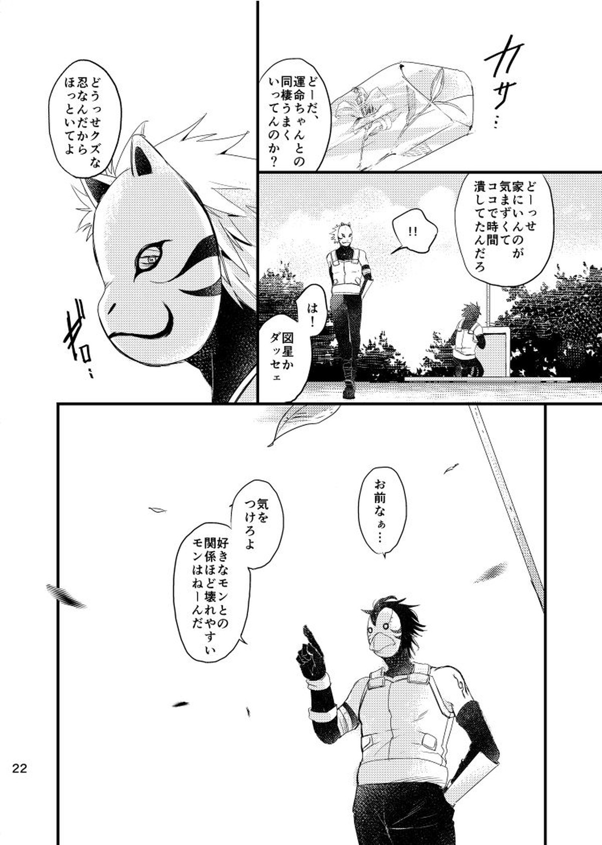 青痴【NARUTO/カカイル】 page 20