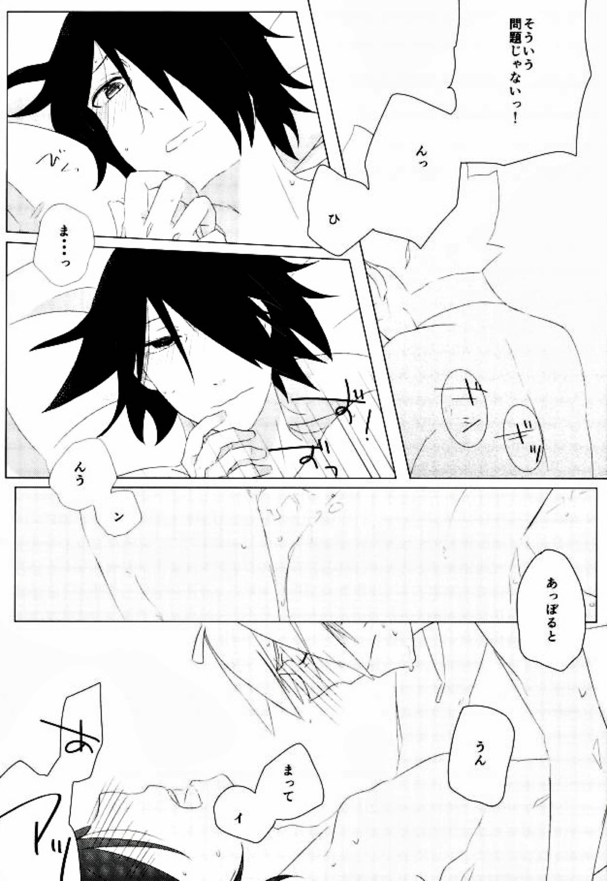 ハメキス×××【NARUTO/ボルサス】 page 13