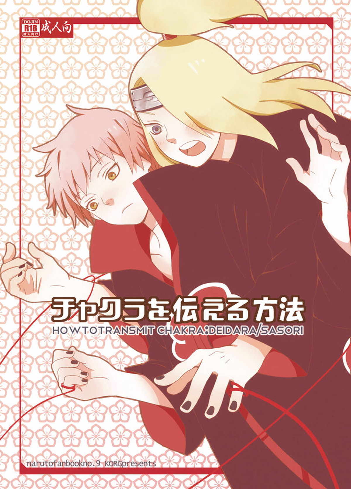 Recommended BL manga "チャクラを伝える方法【NARUTO/デイサソ】" cover image