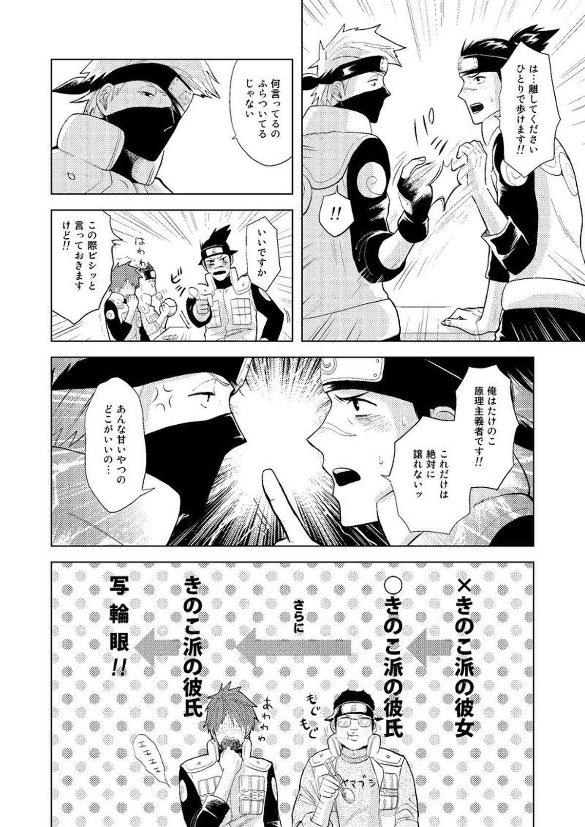 木ノ葉キンボシ通りの小景【NARUTO/カカイル】 page 44