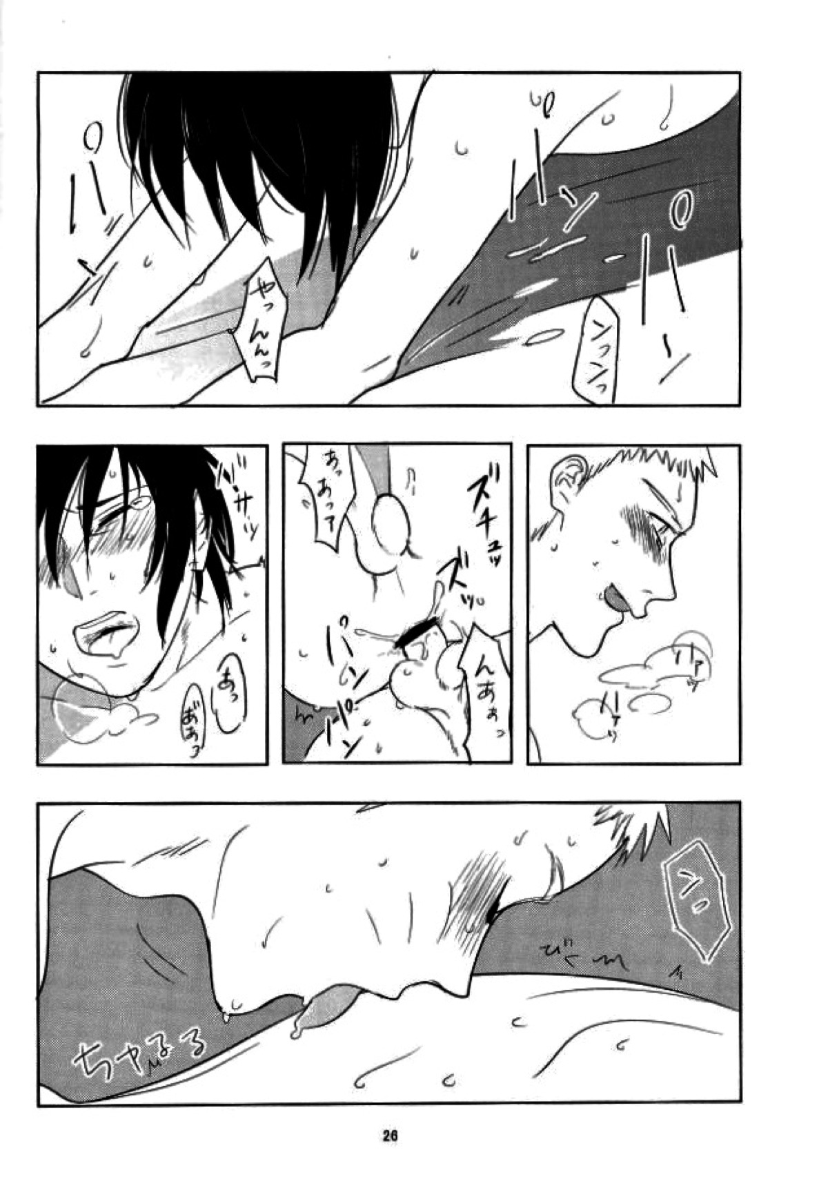 獣のようにやさしく【NARUTO/ナルサス】 page 25