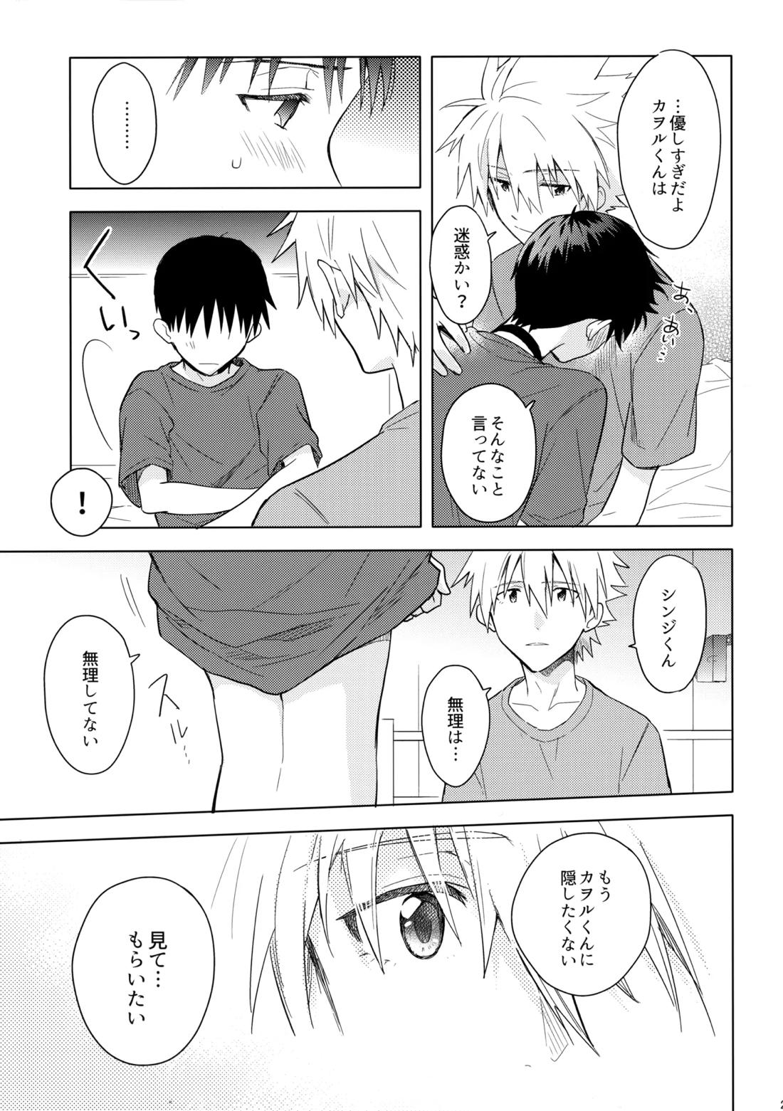 美しきひと【新世紀エヴァンゲリオン/カヲシン】 page 20