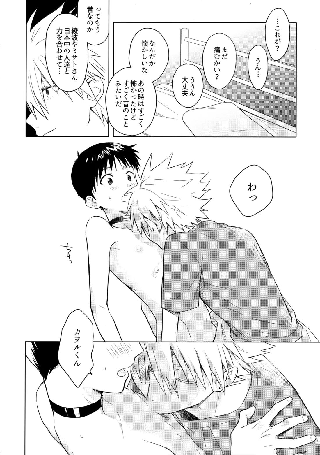 美しきひと【新世紀エヴァンゲリオン/カヲシン】 page 23
