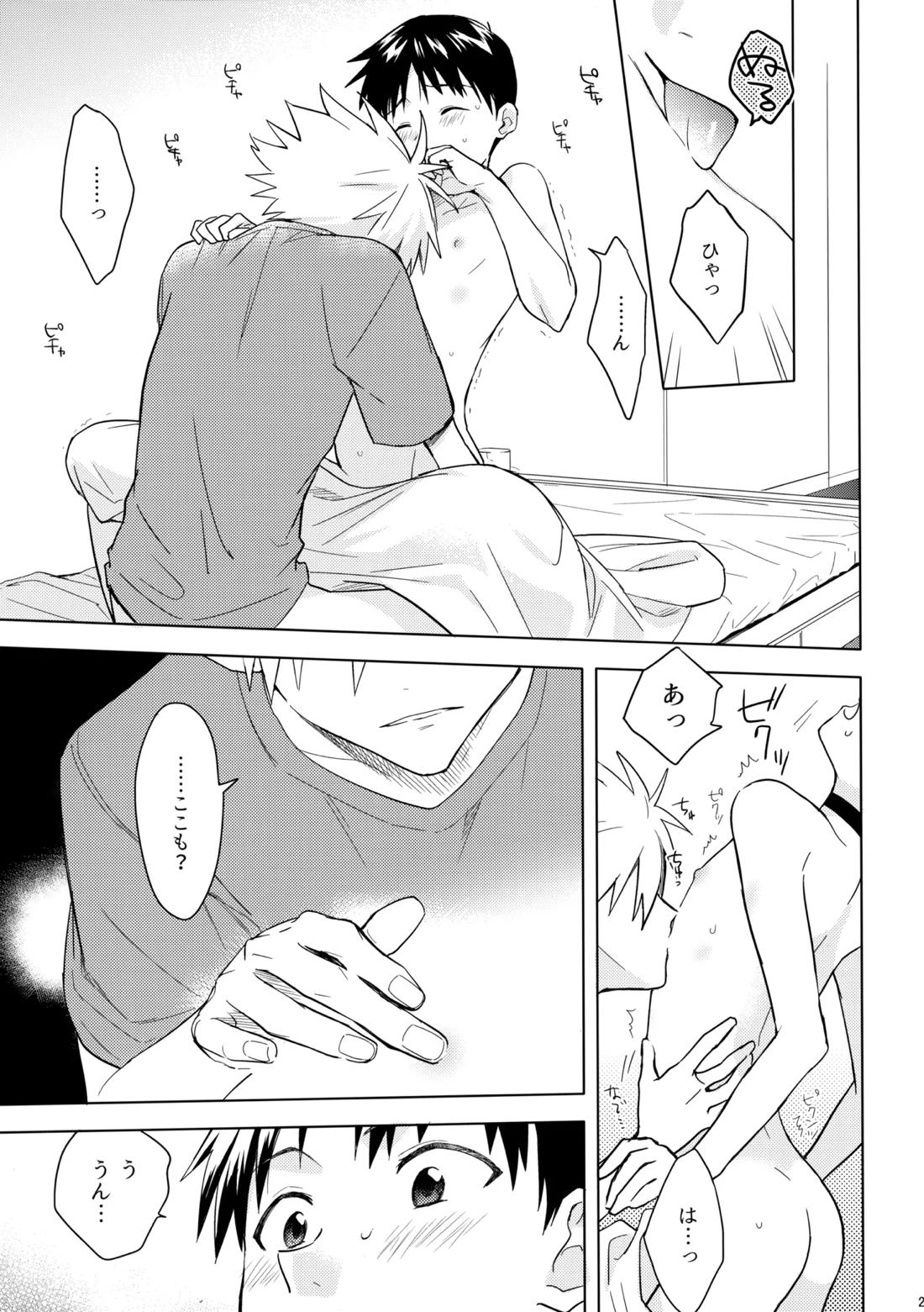 美しきひと【新世紀エヴァンゲリオン/カヲシン】 page 24