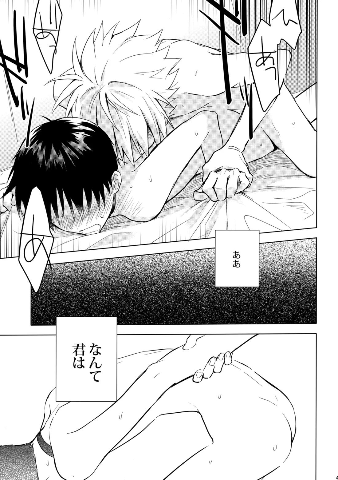 美しきひと【新世紀エヴァンゲリオン/カヲシン】 page 42