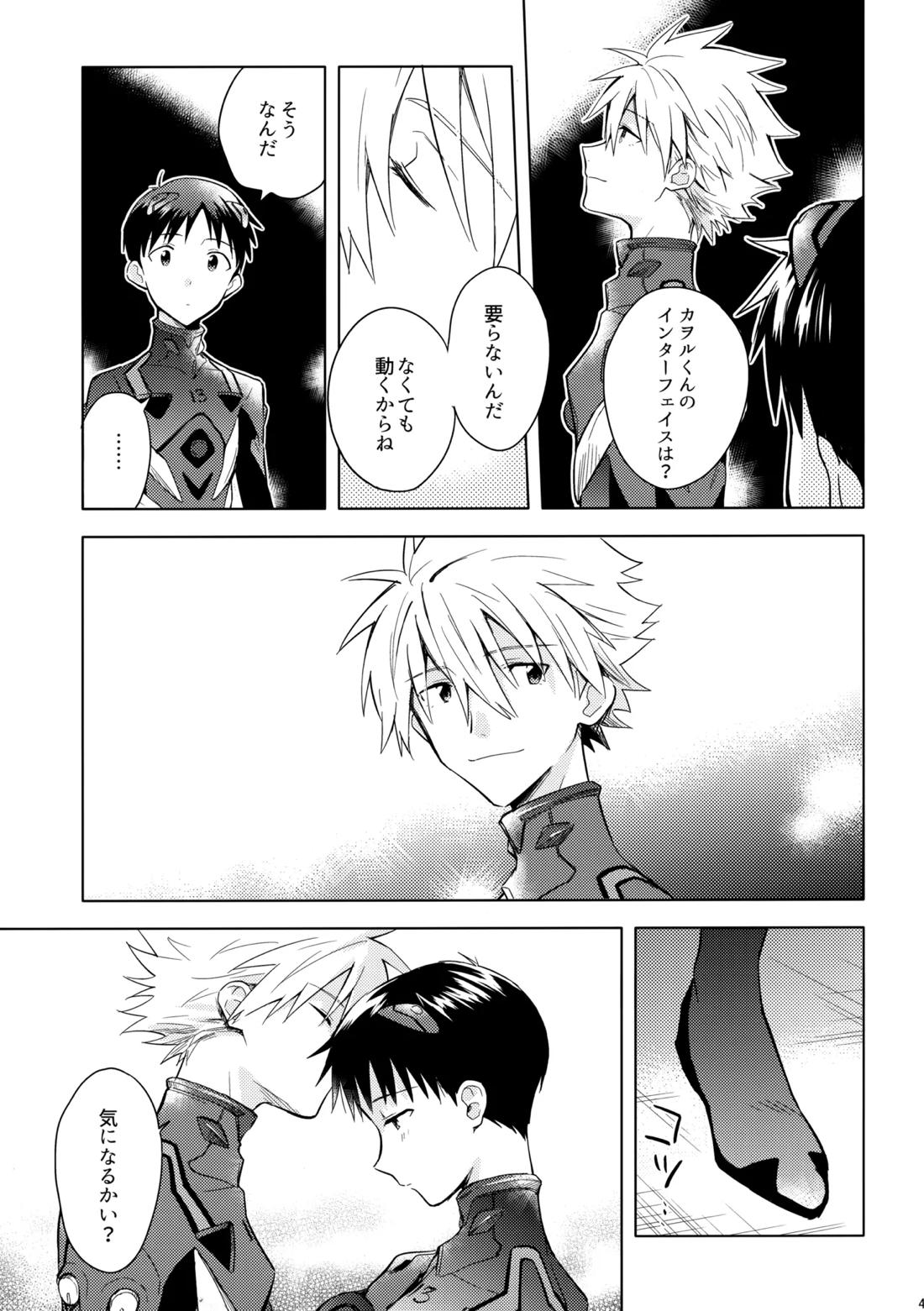美しきひと【新世紀エヴァンゲリオン/カヲシン】 page 48