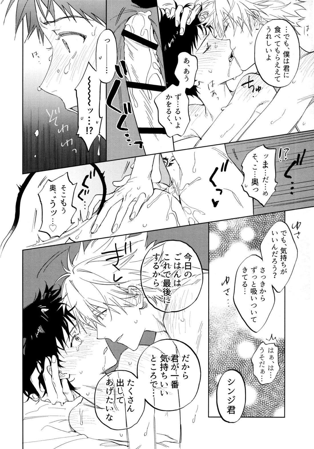 いまからごちそう。【新世紀エヴァンゲリオン/カヲシン】 page 23
