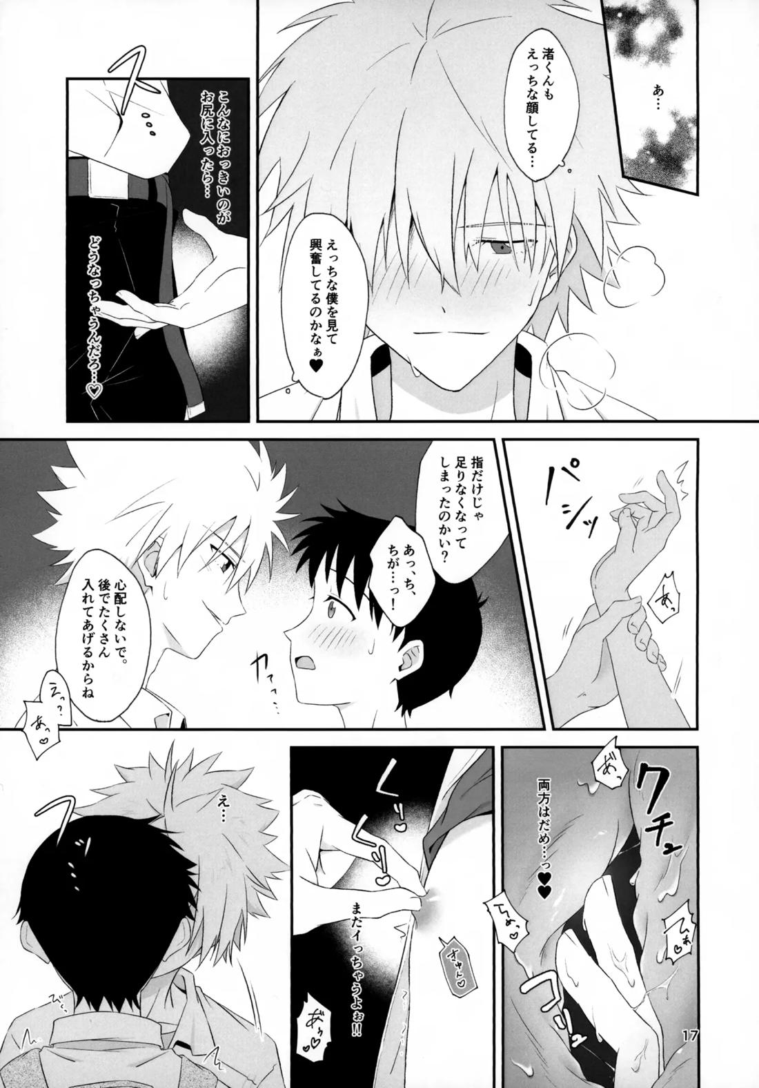 チカンはダメだよ渚くん！【新世紀エヴァンゲリオン/カヲシン】 page 15