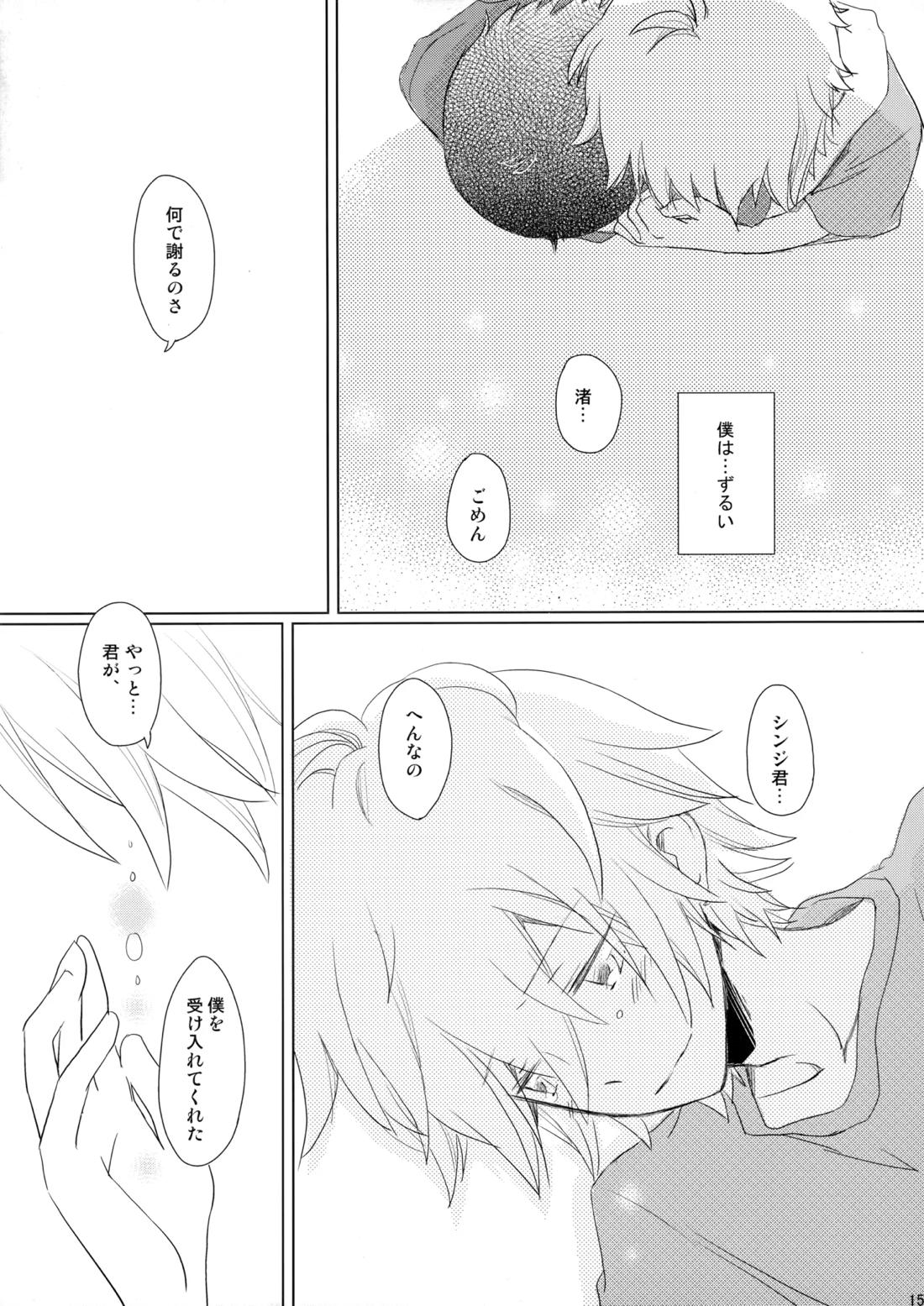 雨は手のひらにいっぱい【新世紀エヴァンゲリオン/カヲシン】 page 14